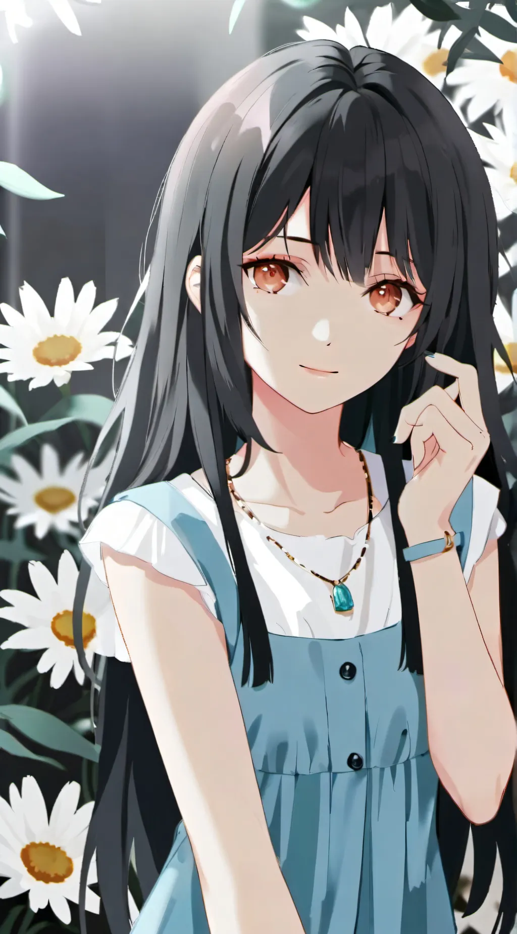 ai character: Weljay Menina Mely background