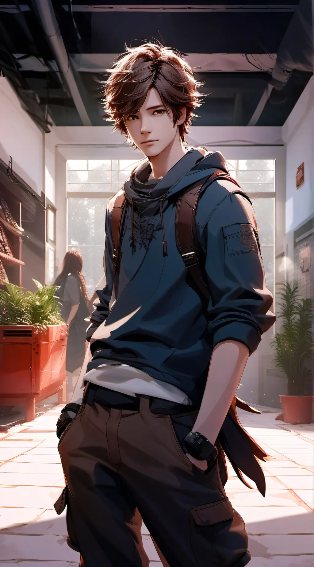 ai character: Alex background