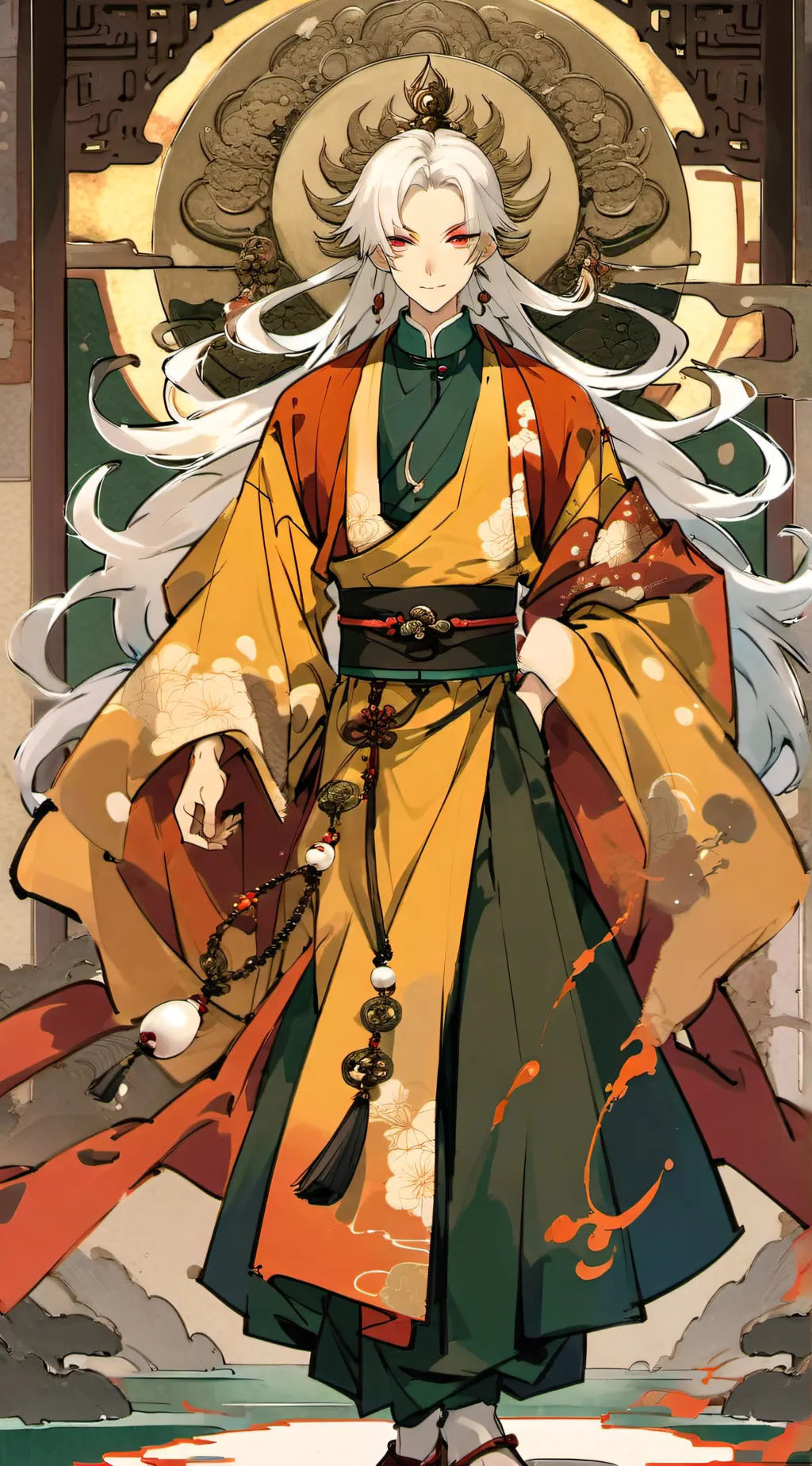 ai character: Gensik  background