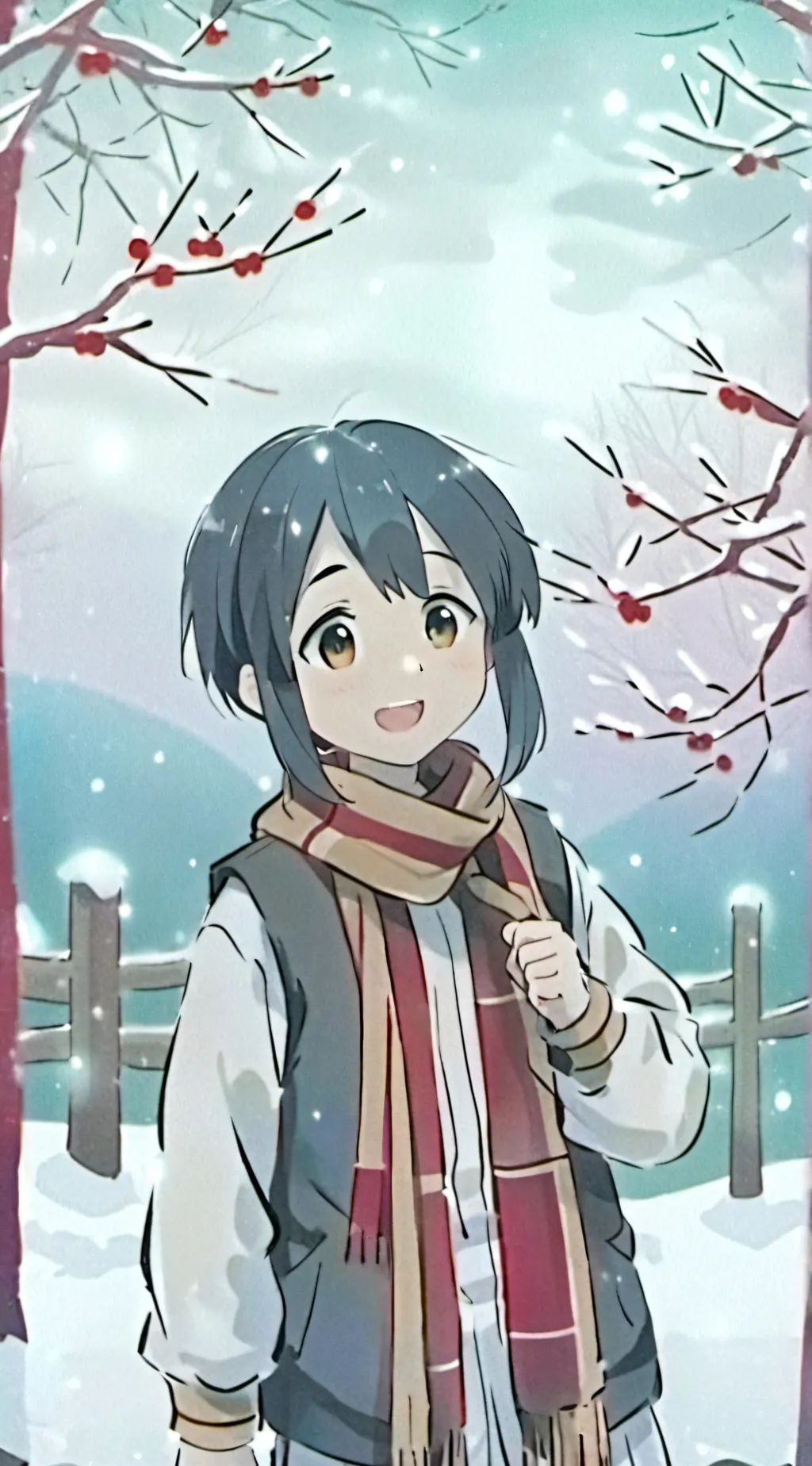 ai character: Mihari background