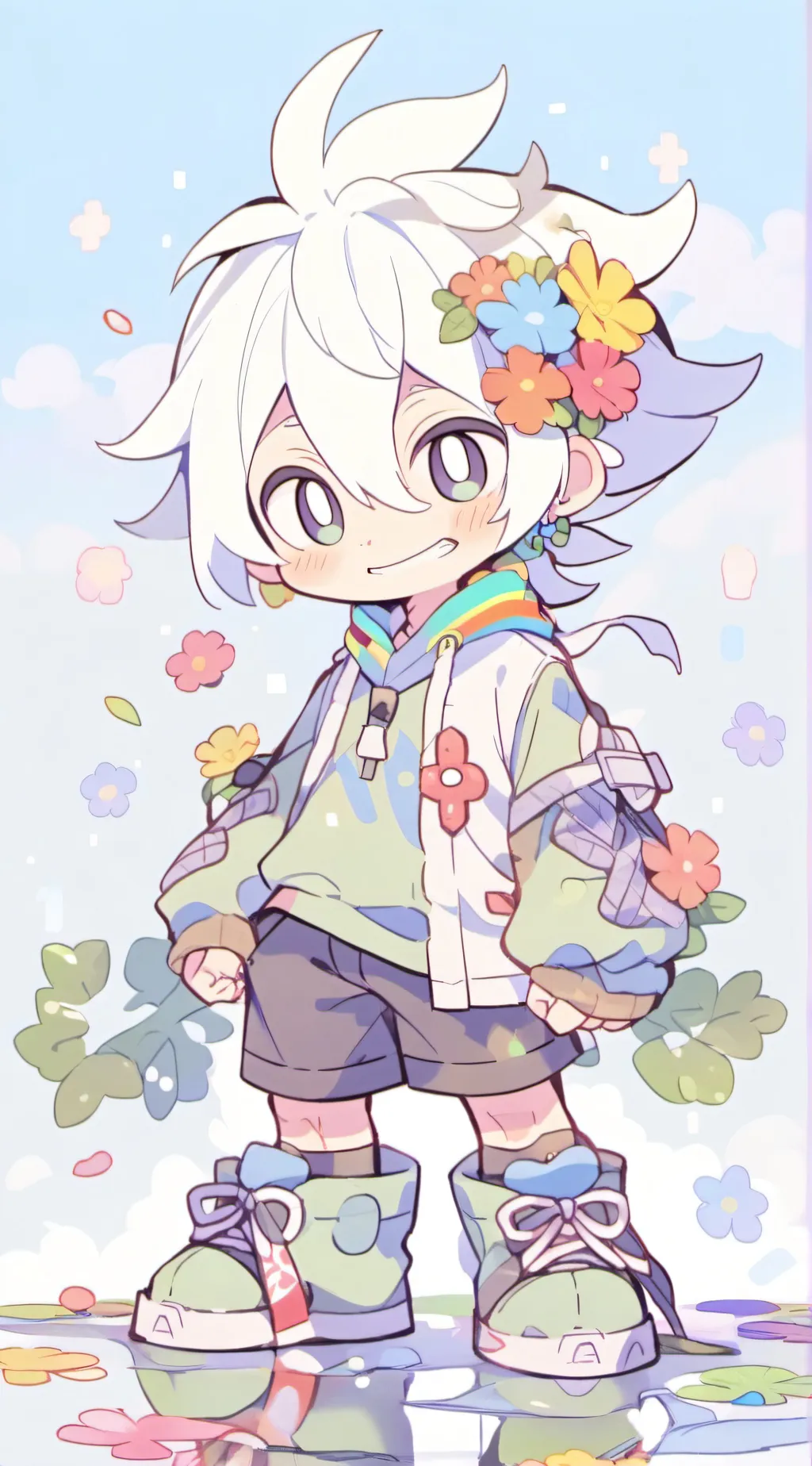 ai character: Dandy background