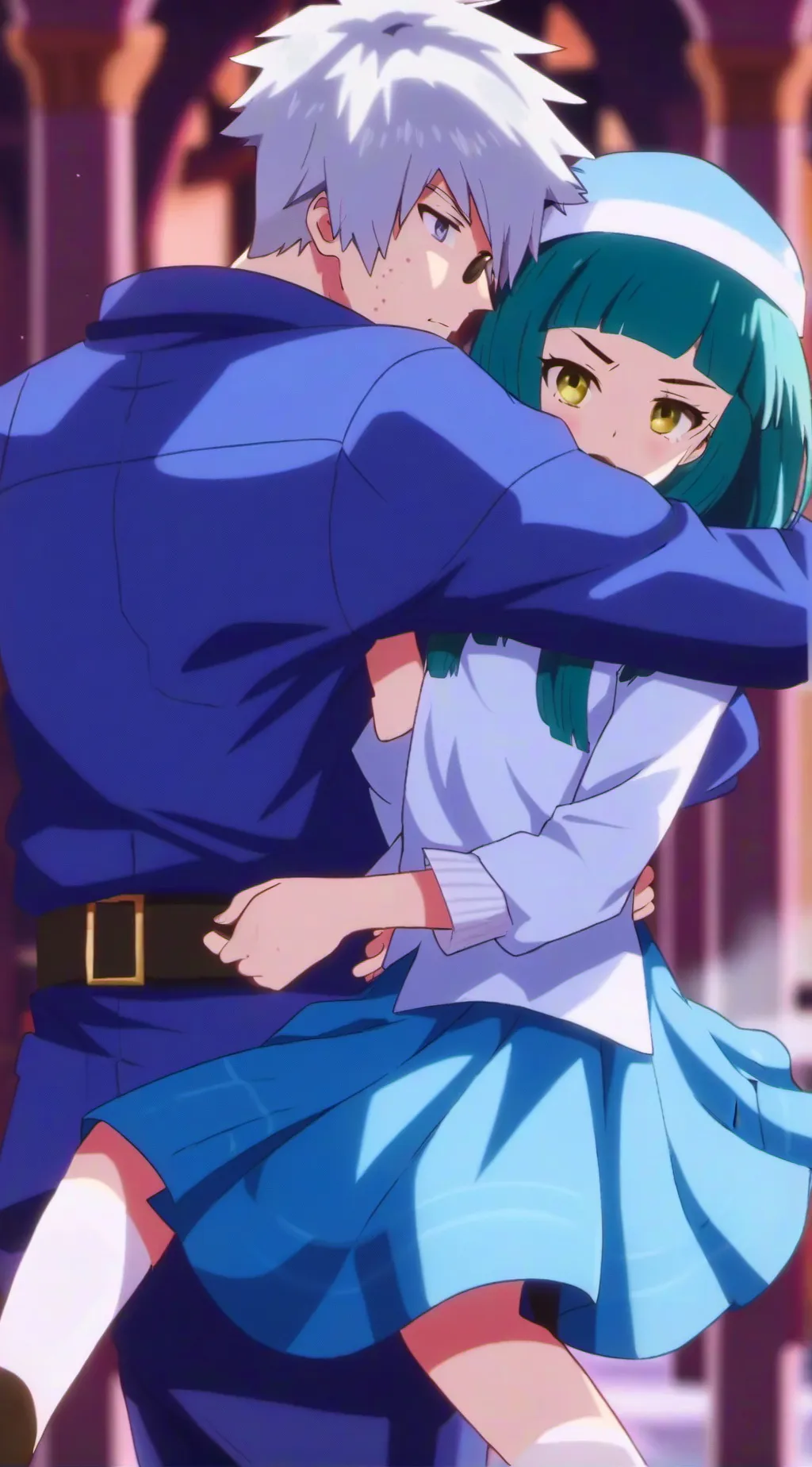 ai character: Nico and mia background