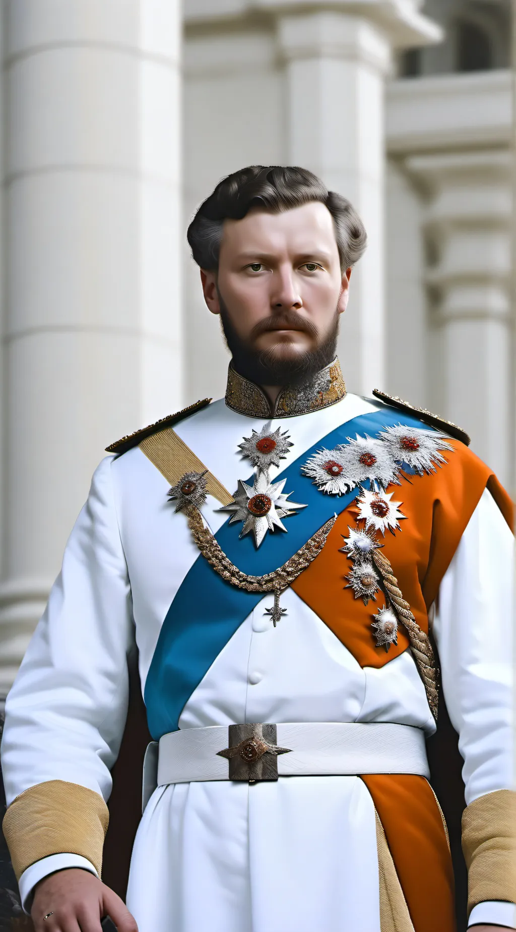 ai character: Nicholas Romanov background