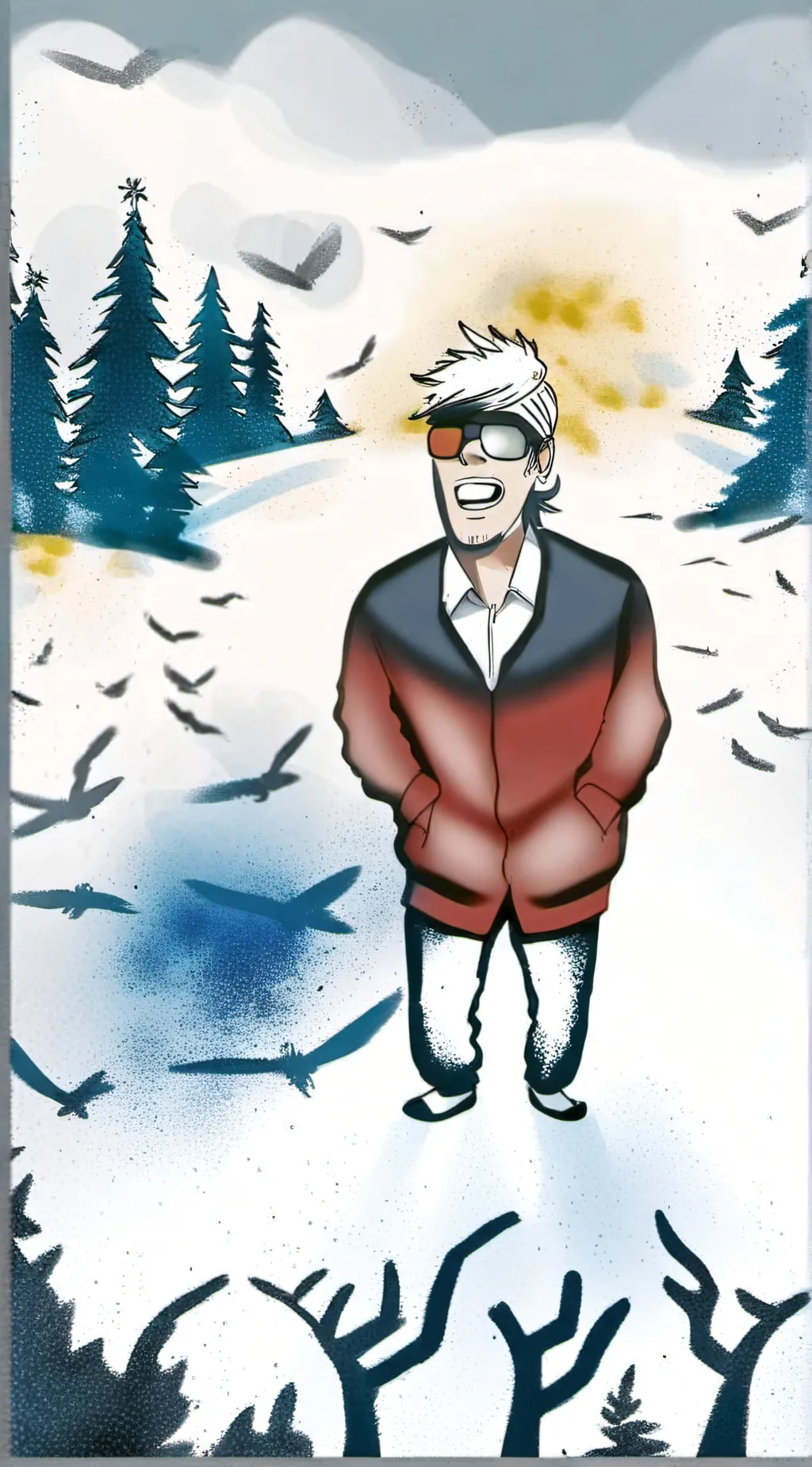 ai character: allyoursecrets background