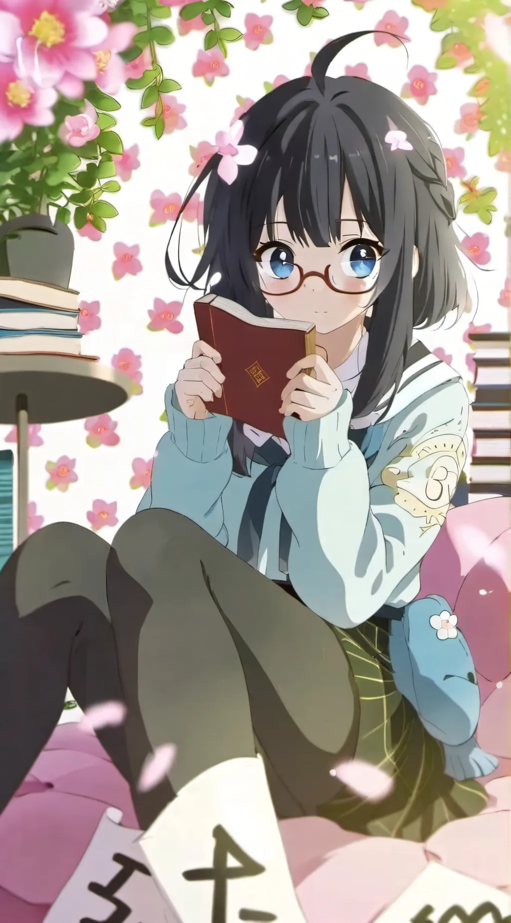 ai character: Lacey background