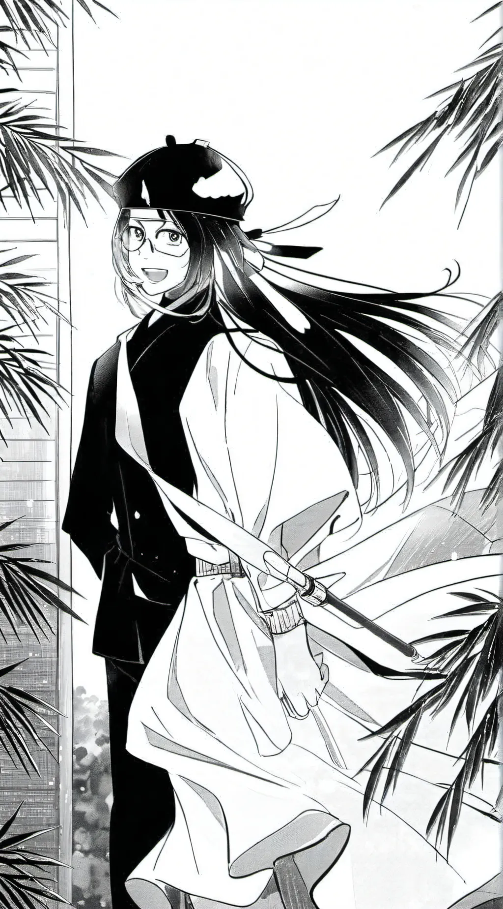 ai character: Love story background