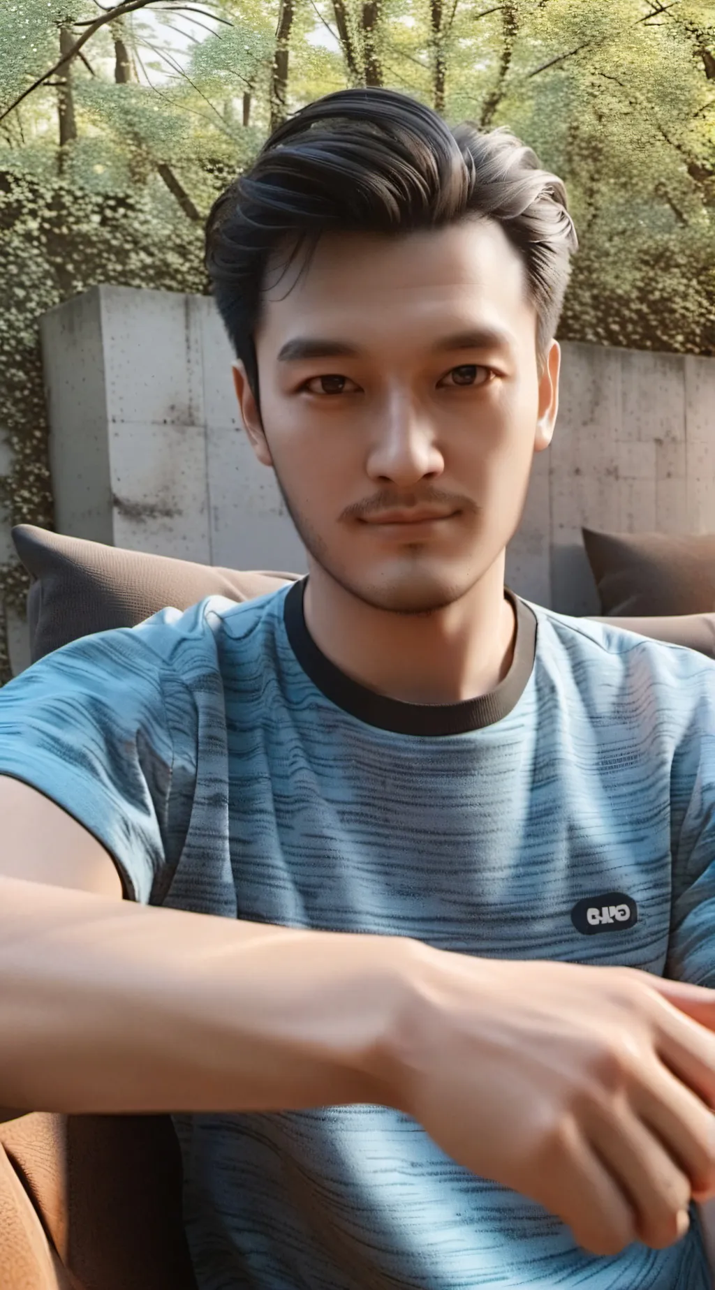 ai character: Evan background