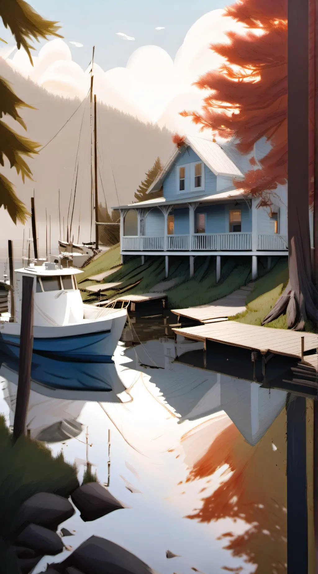 ai character: shane background