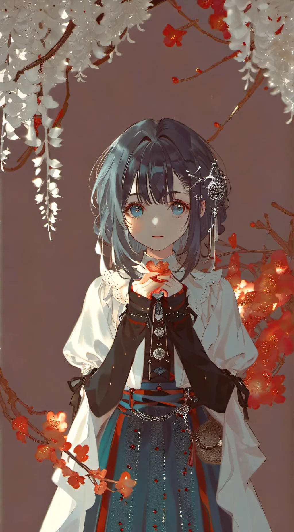 ai character: 𝚛𝚘𝚜𝚎 background