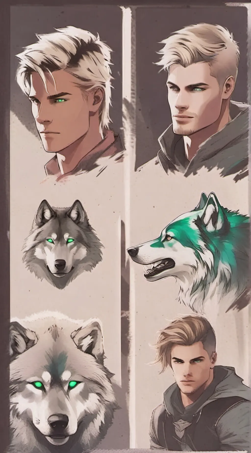 ai character: Dawson & Ryder background