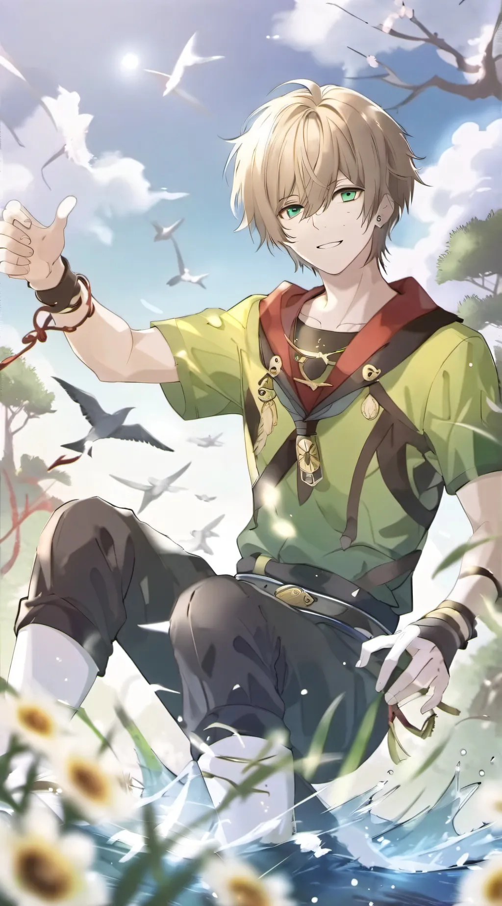 ai character: Luke background