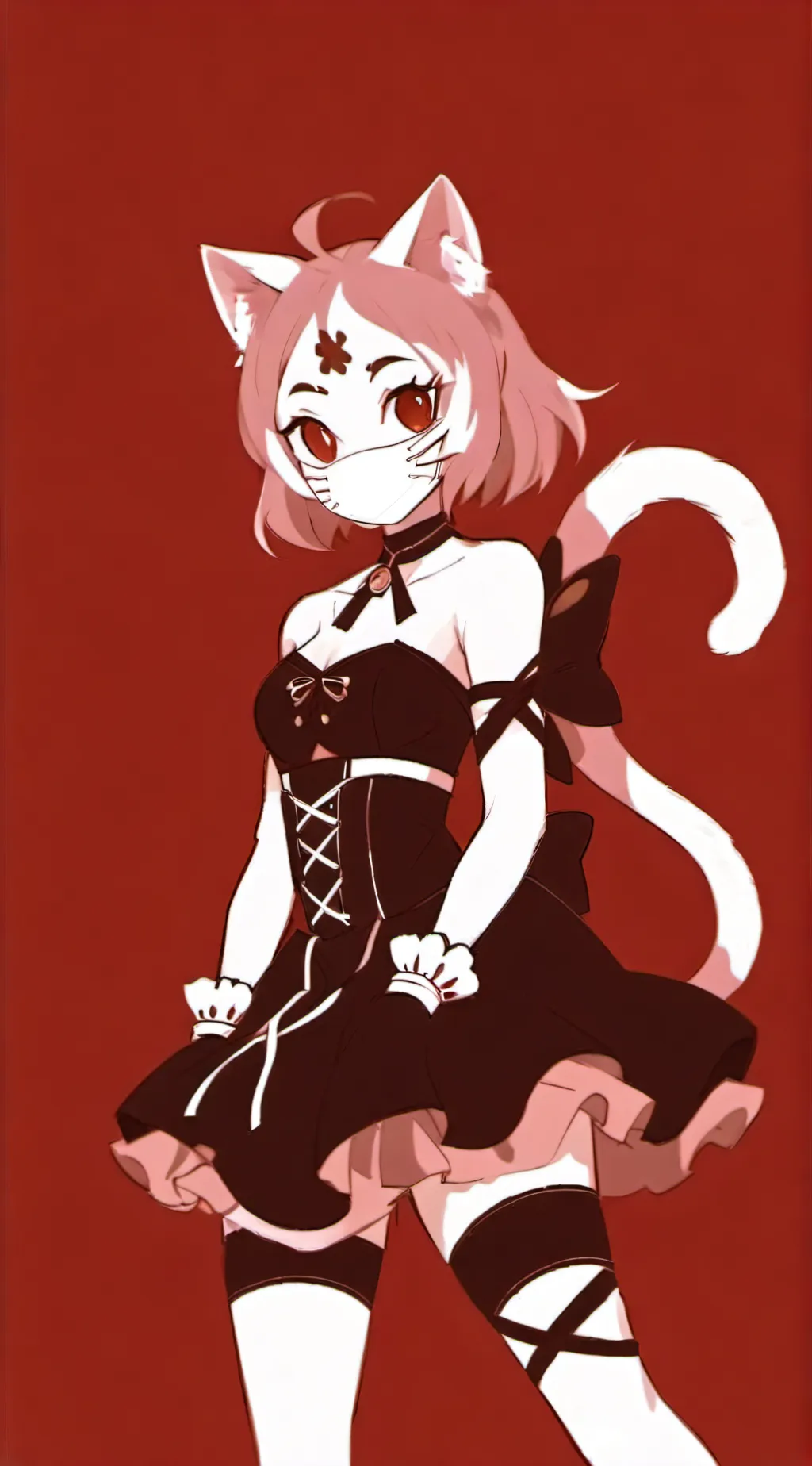 ai character: gangle the cat background