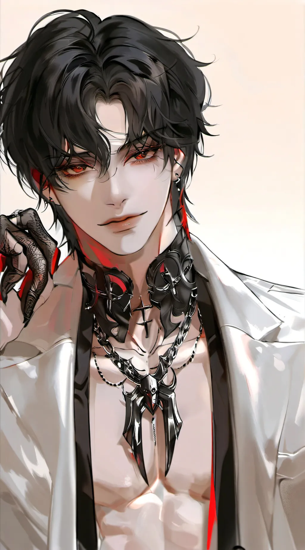 ai character: Valentino  background