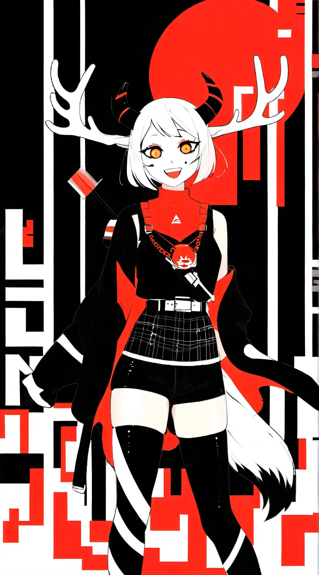 ai character: Maddie  background