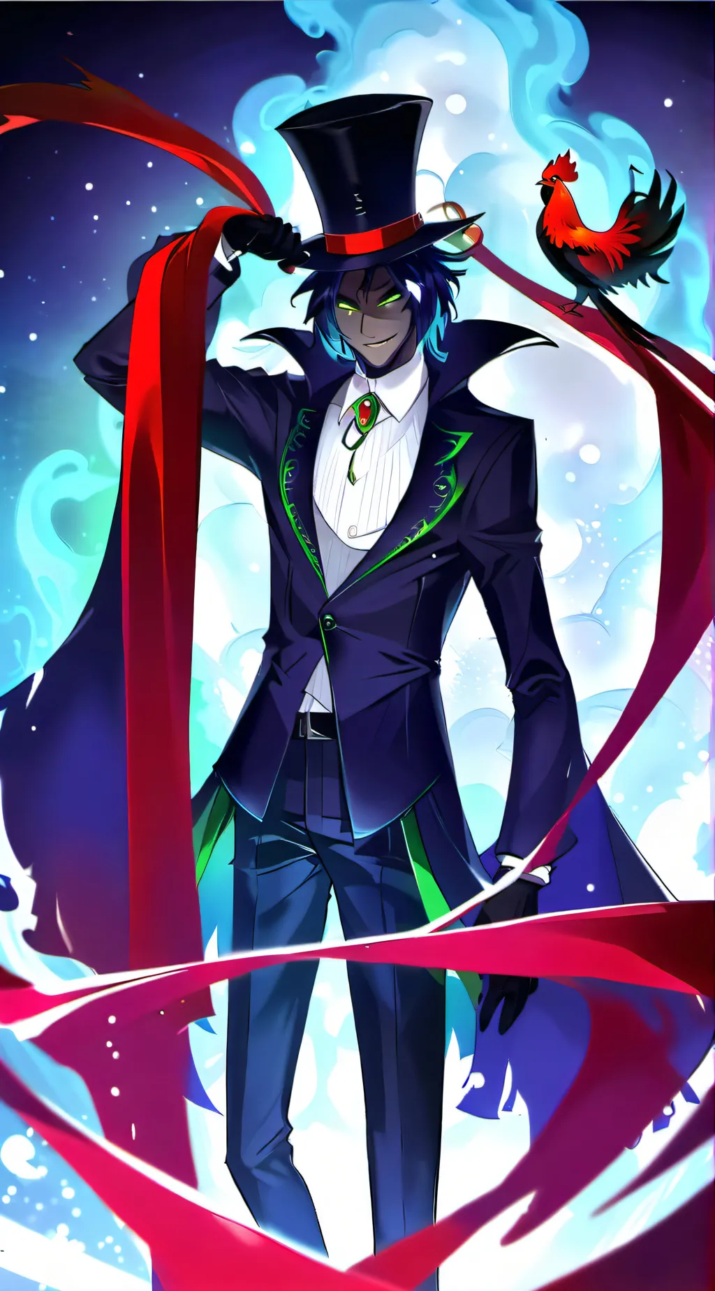 ai character: ༺Ozzie༻ background