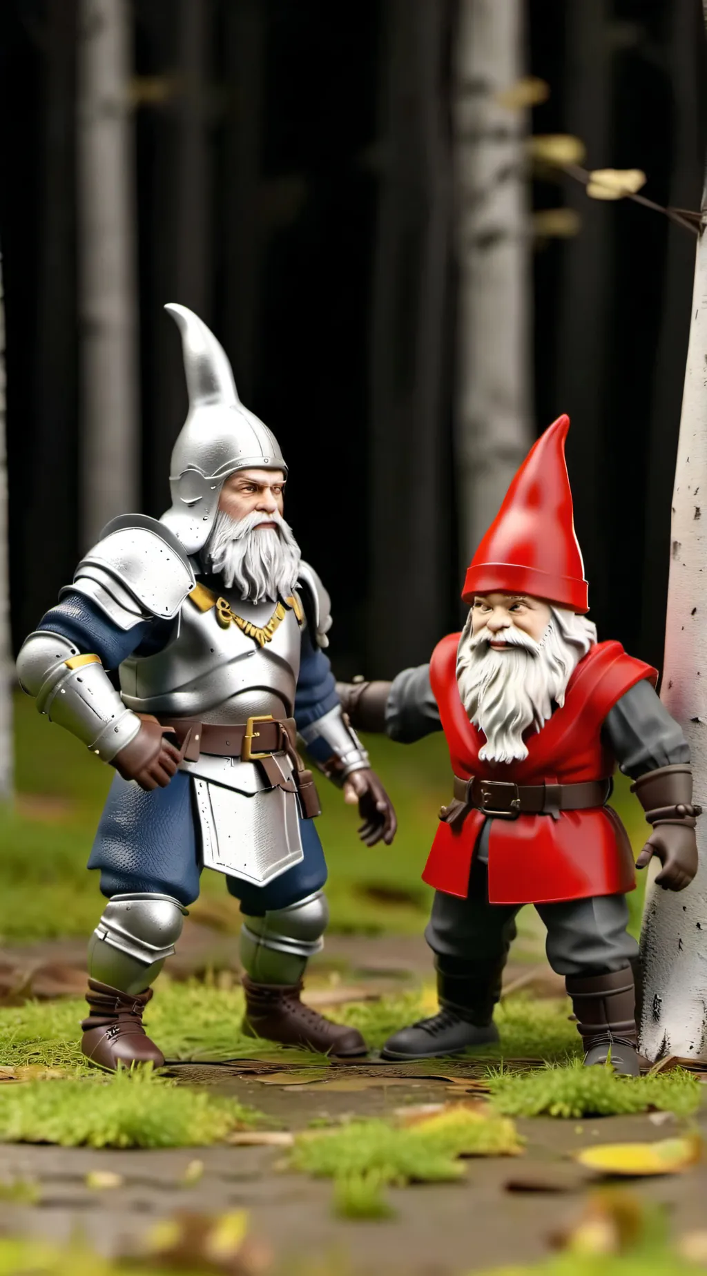 ai character: Gnomes VS. Knights background