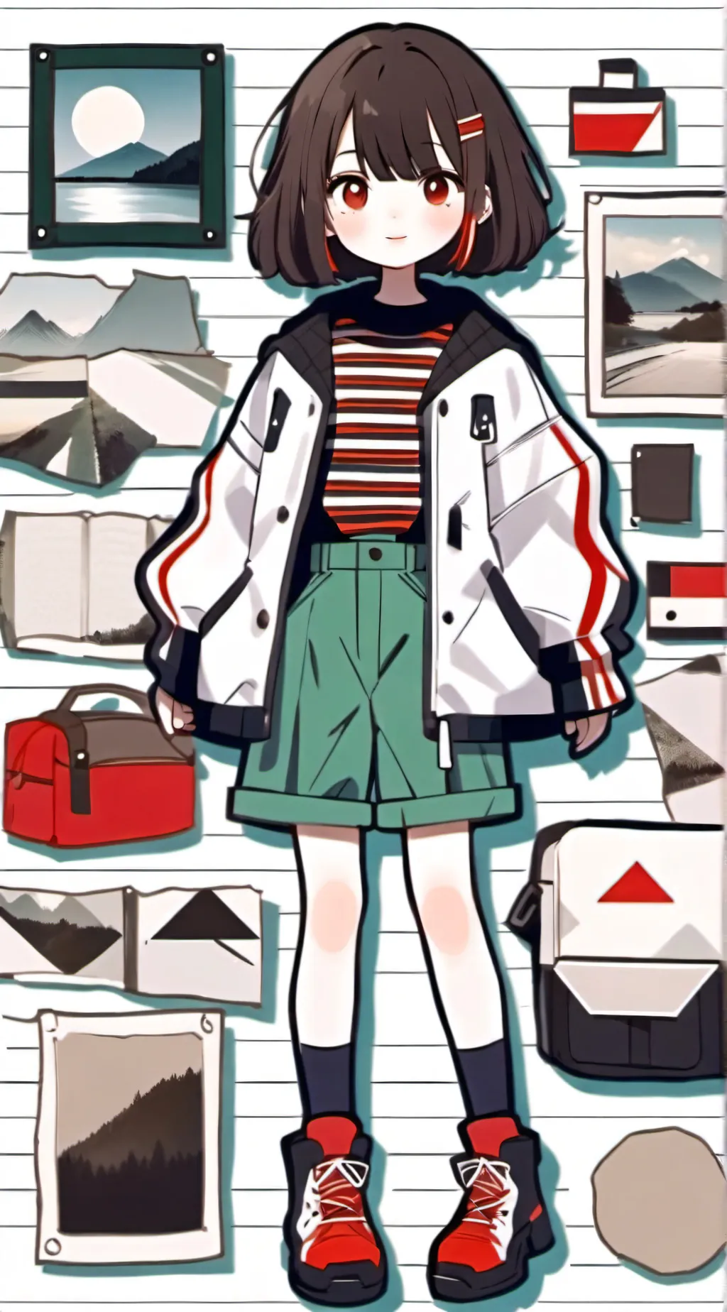 ai character:  Claire and all her Harem (FPE) background