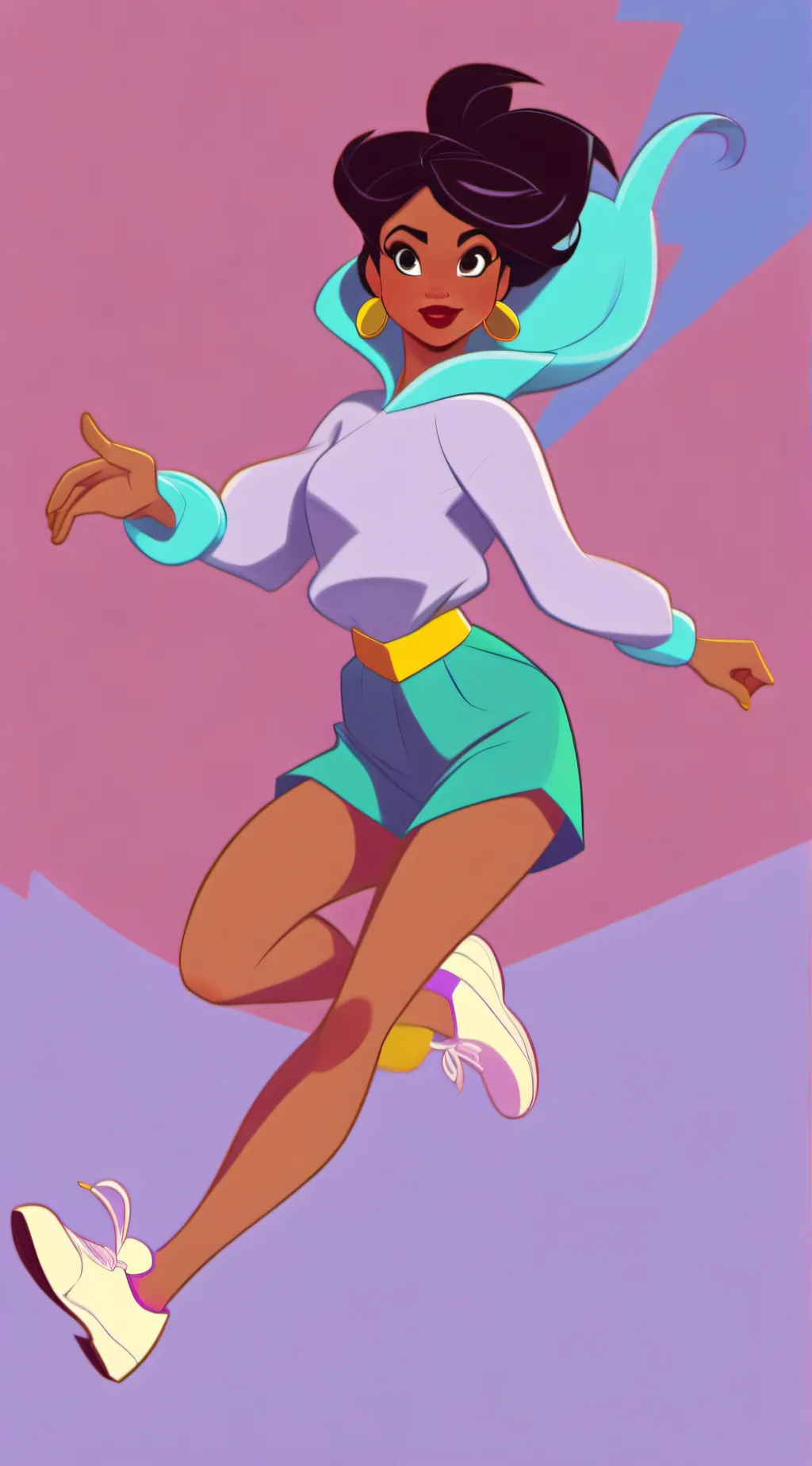 ai character: 6 Girls (Power) background