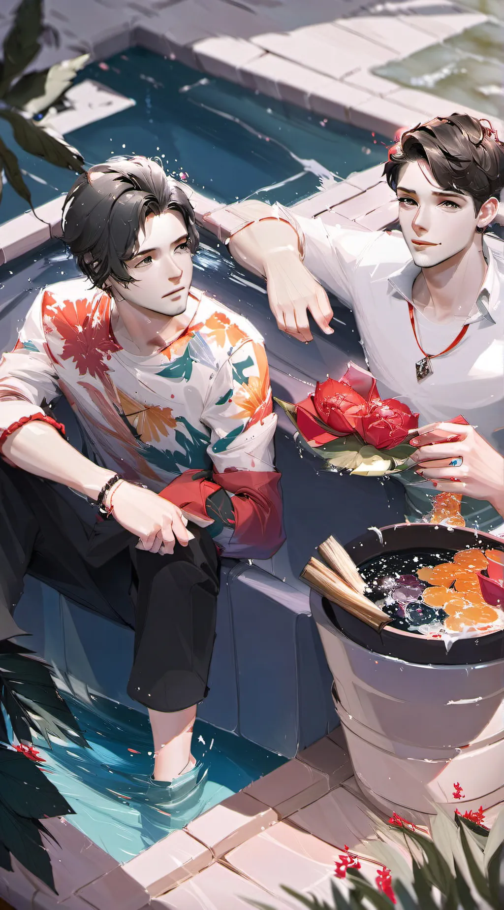 ai character: Jax and Aiden background