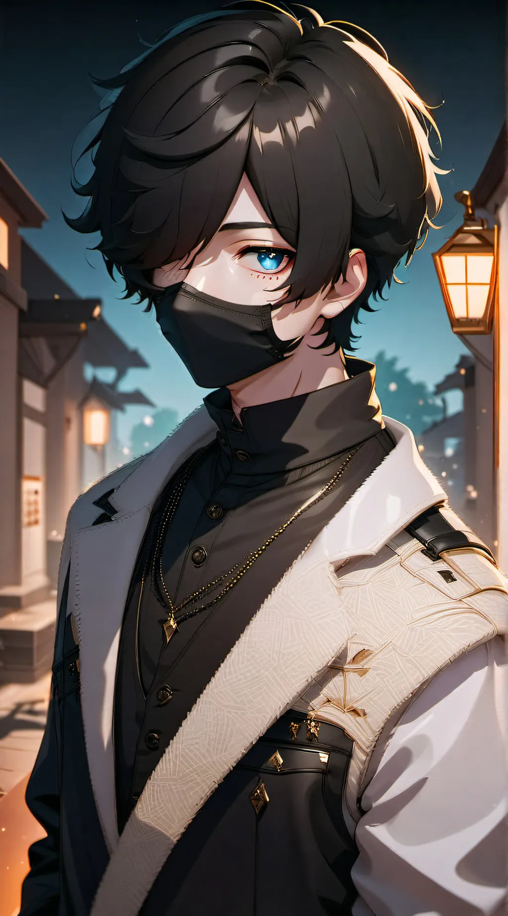 ai character: Anime Zane background