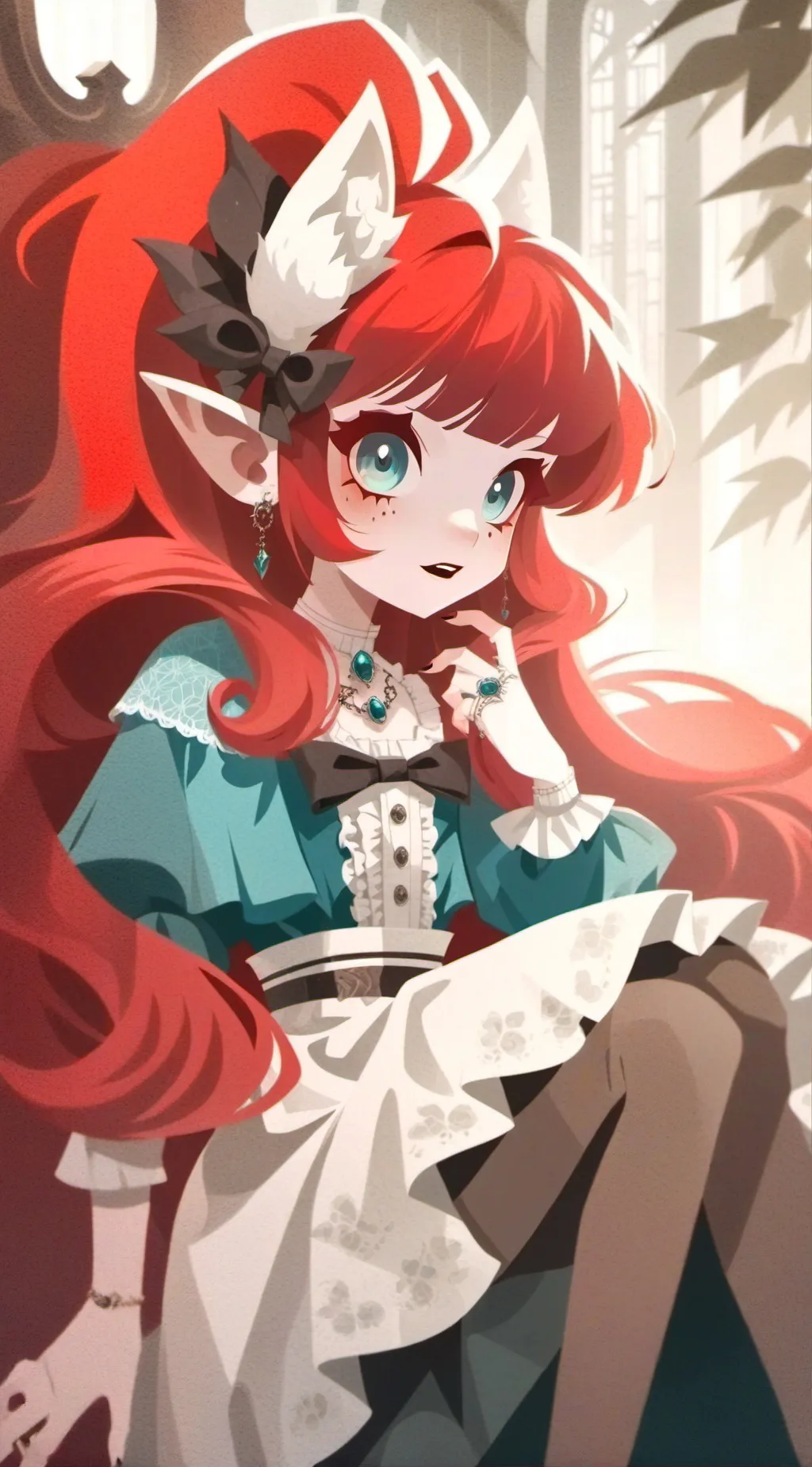 ai character: ★Bella★ background