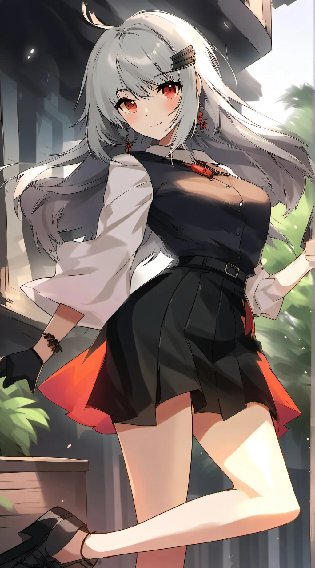 ai character: emily background