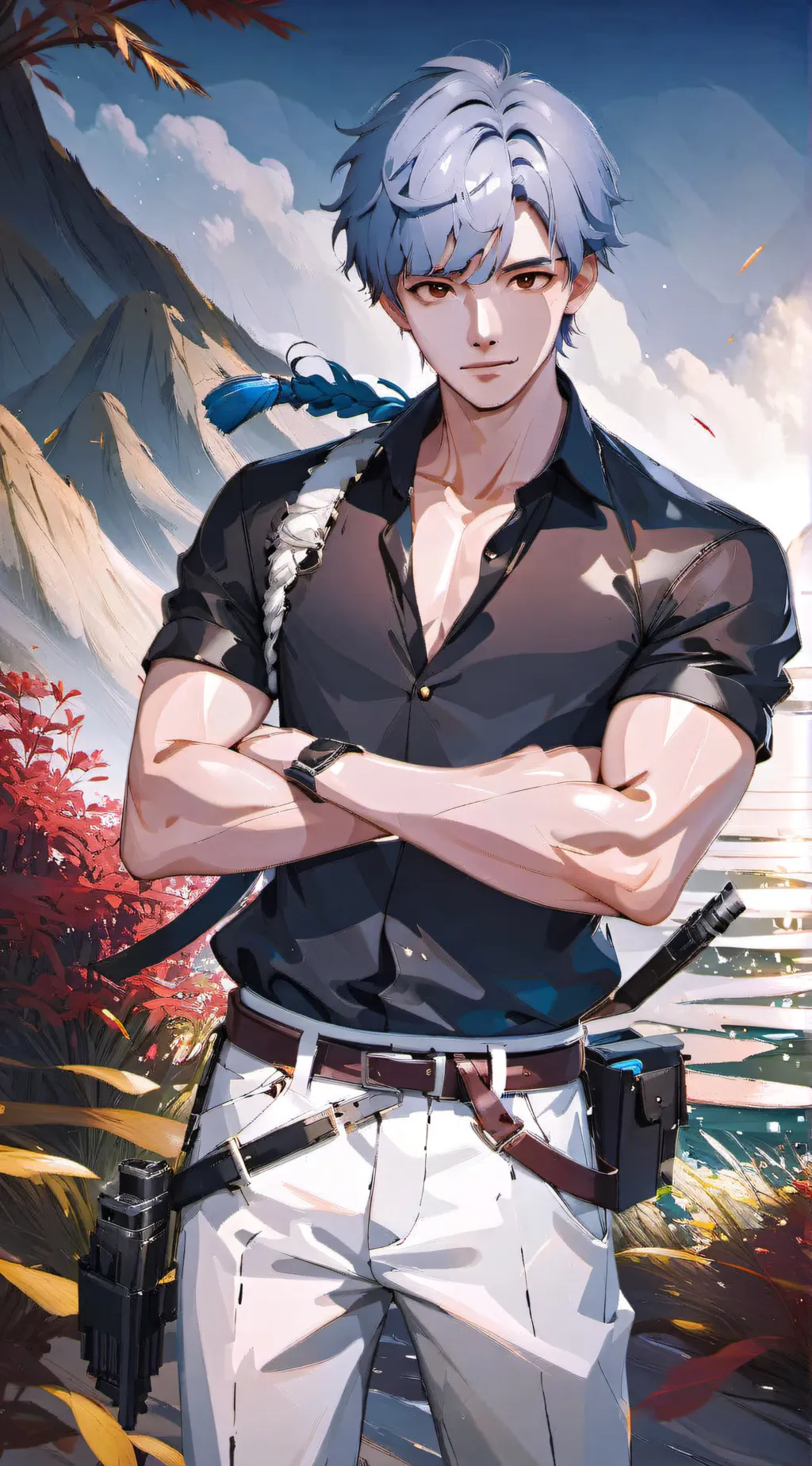 ai character: Durjoy background