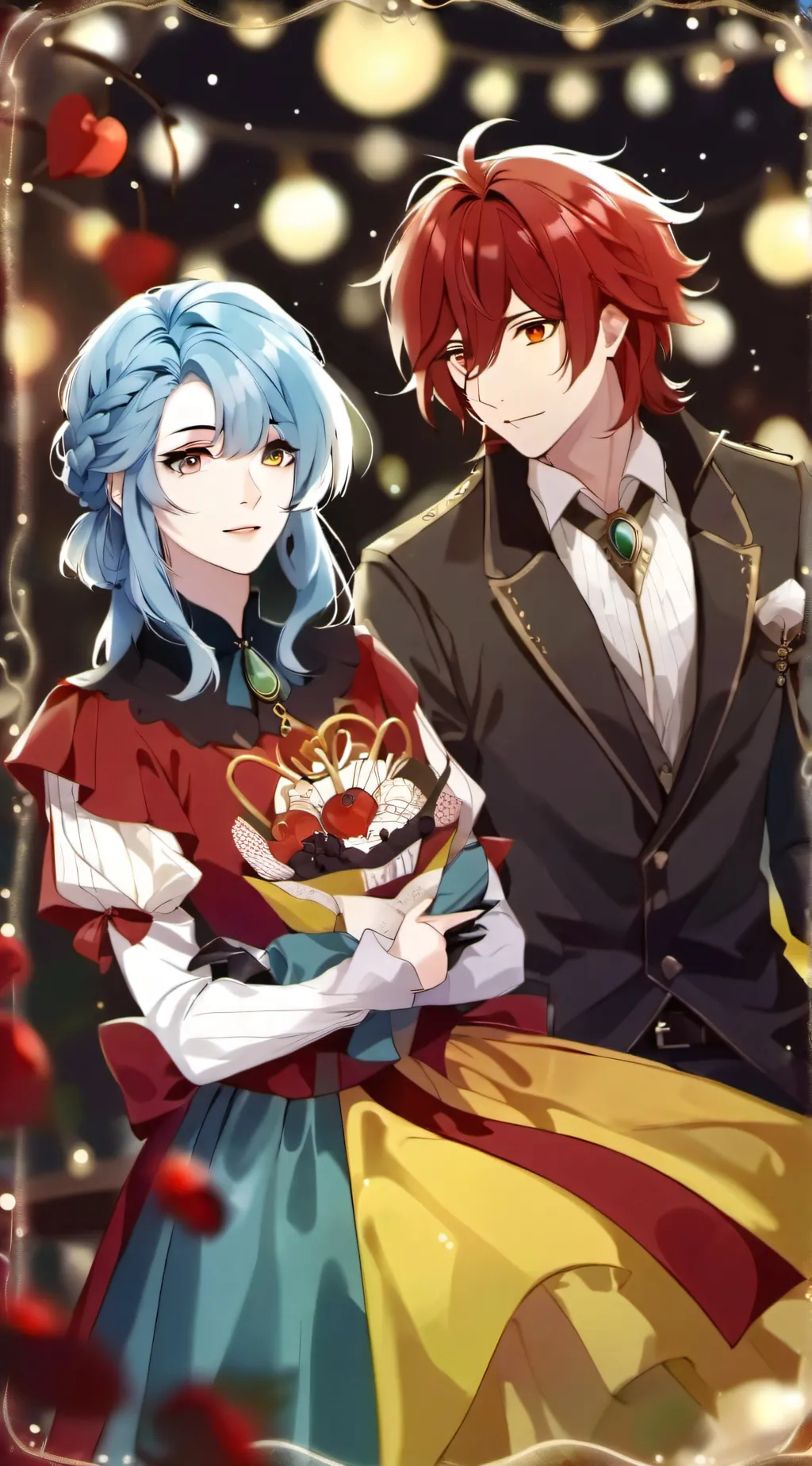 ai character: Joy and Anger background