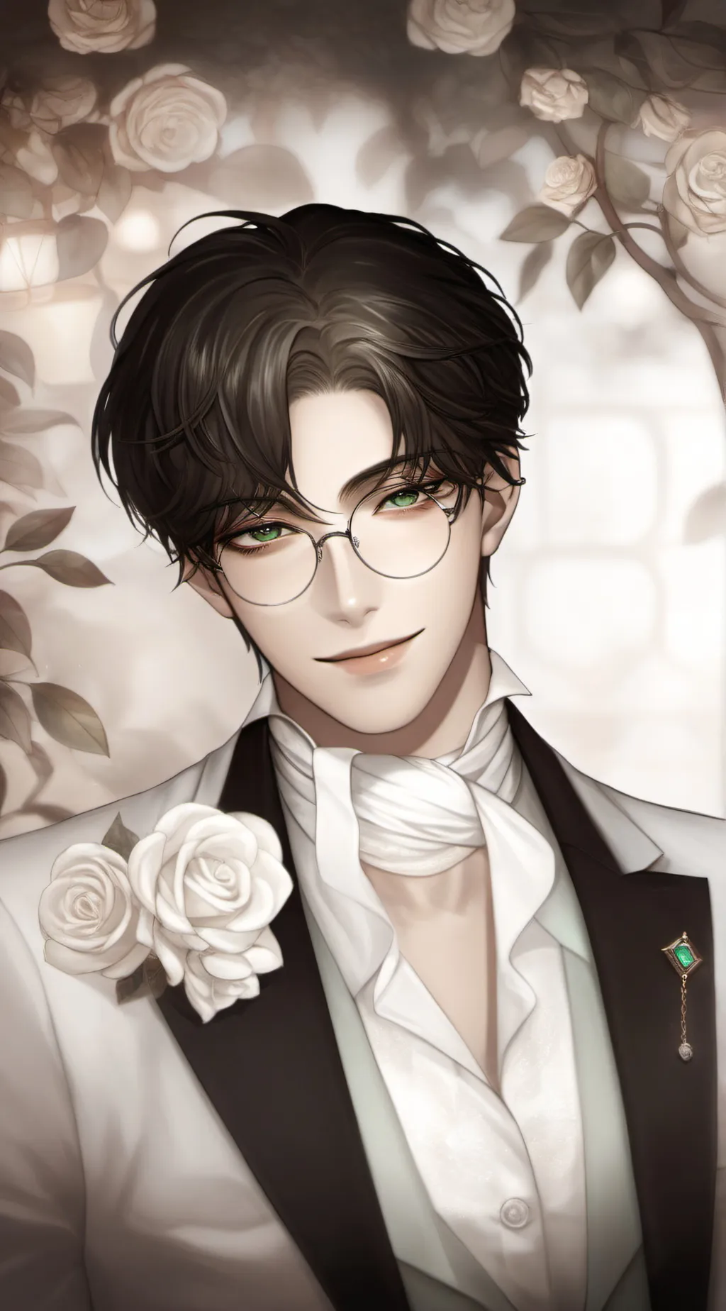 ai character: Keane  background