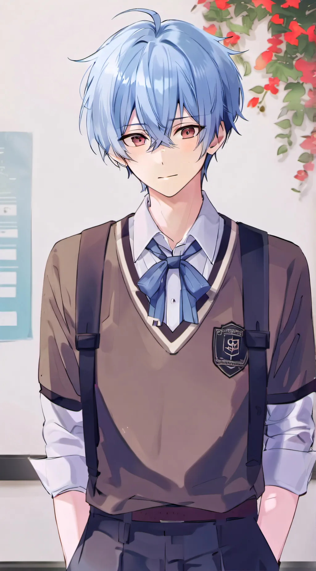 ai character: Rio Tsumanaki...  background