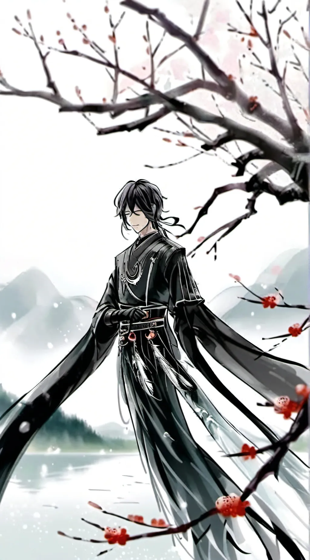 ai character: Demon Slayer background