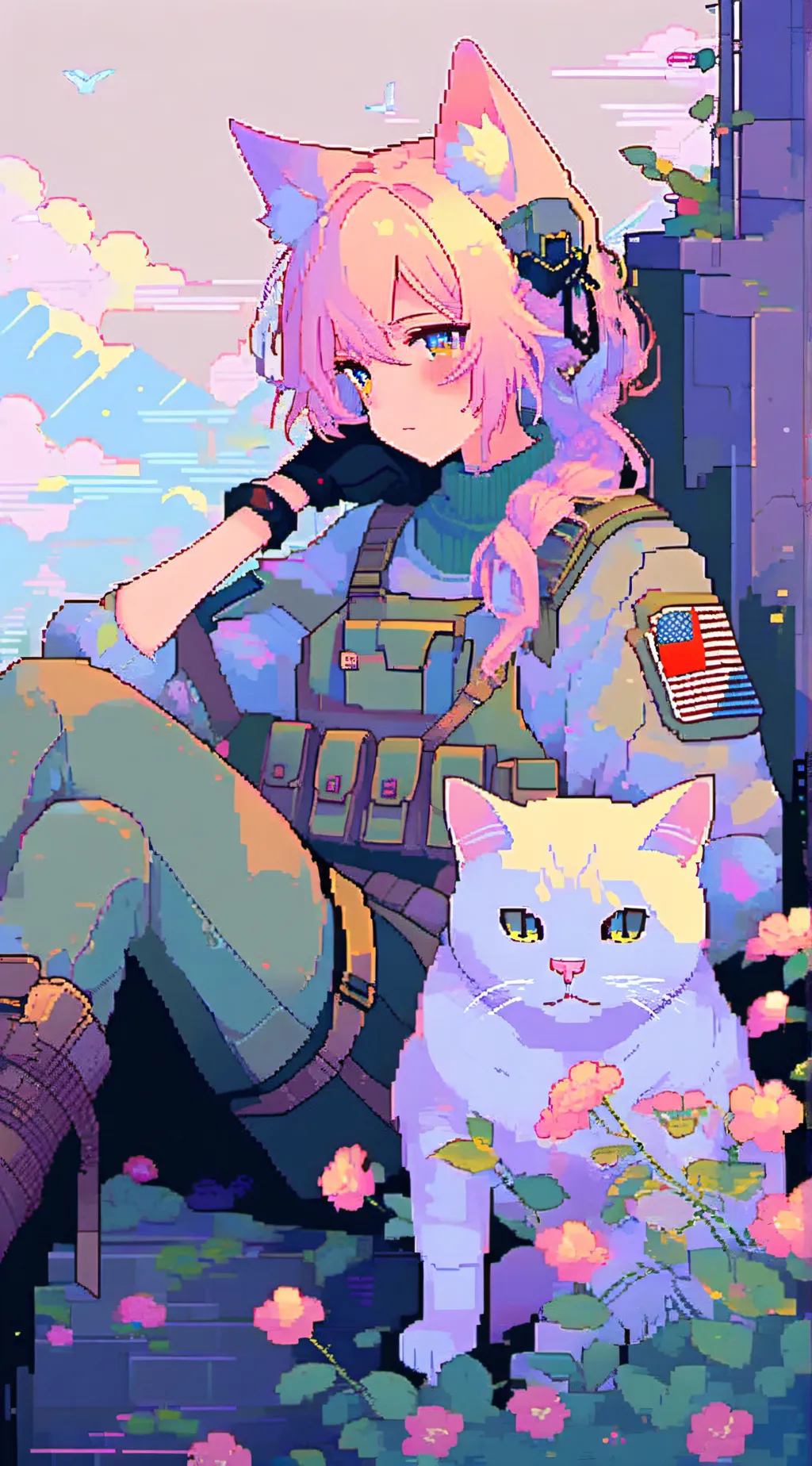 ai character: ee background