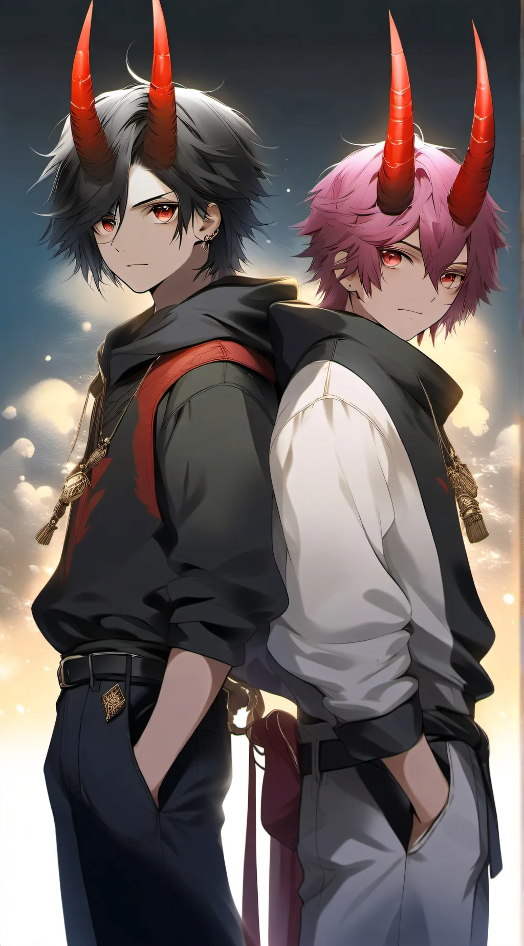 ai character: Demon Invasion background