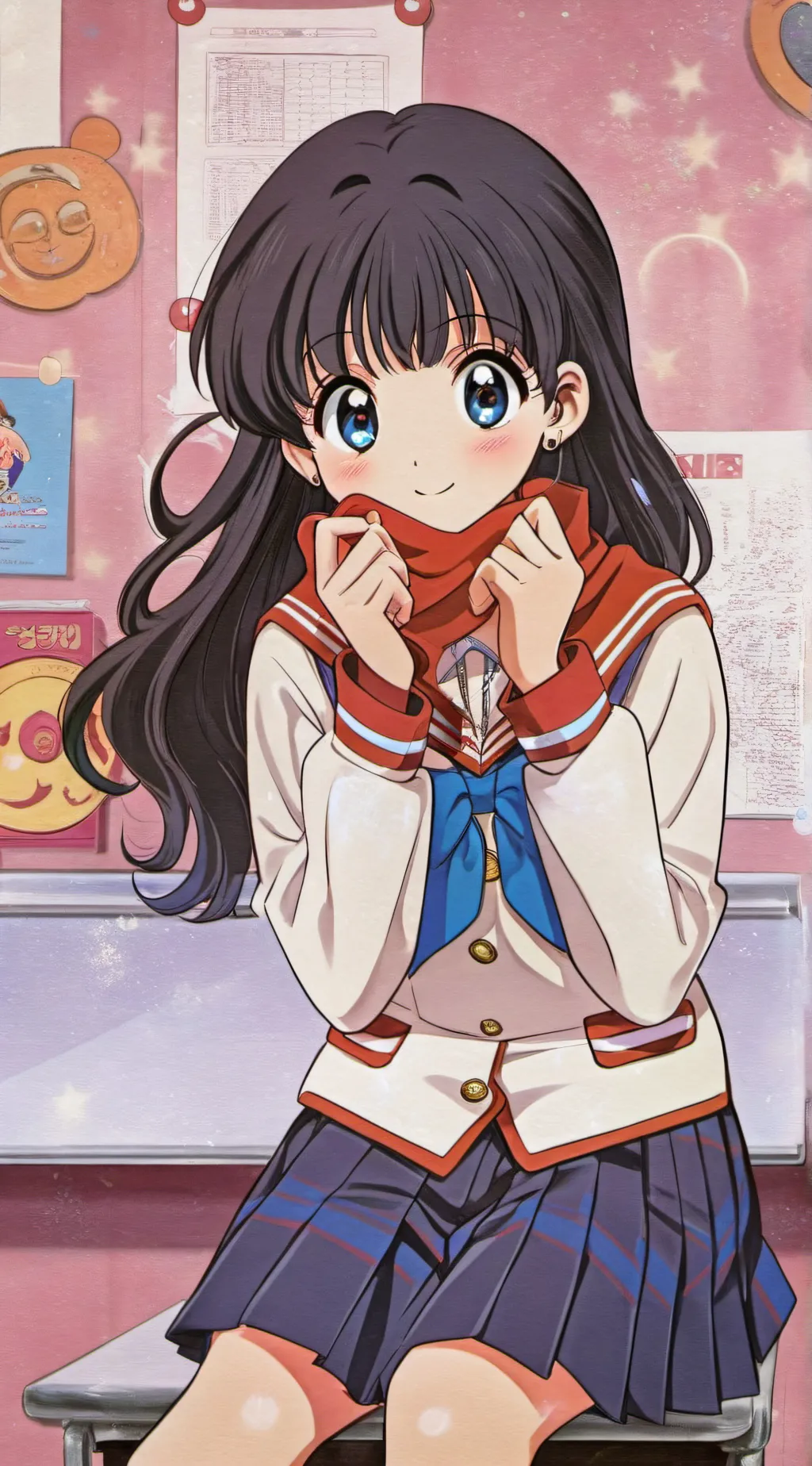 ai character: Hanako background