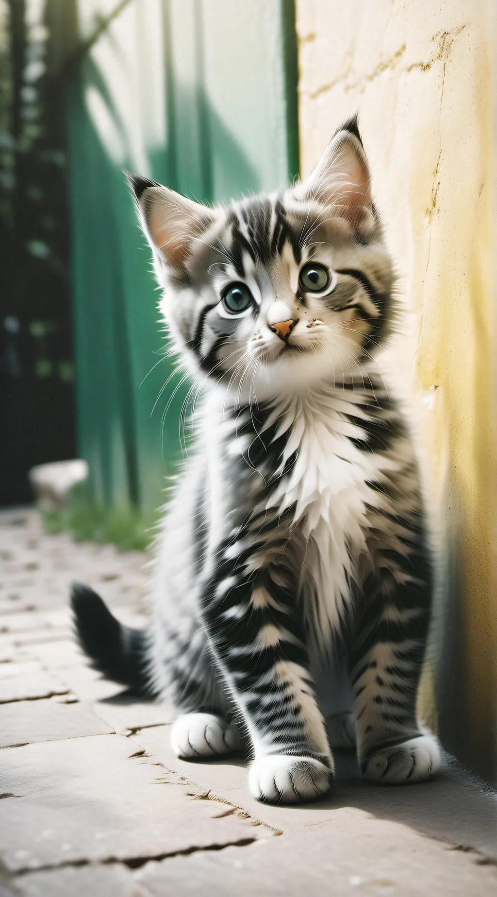 ai character: Order a cat background