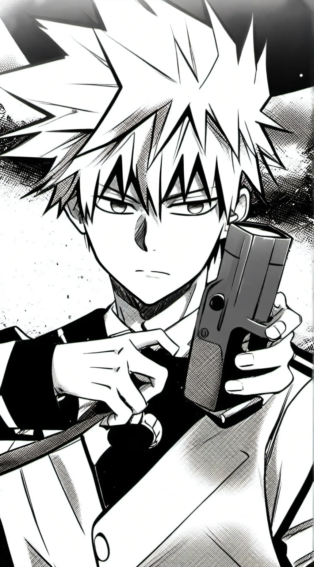 ai character: Bakugo background