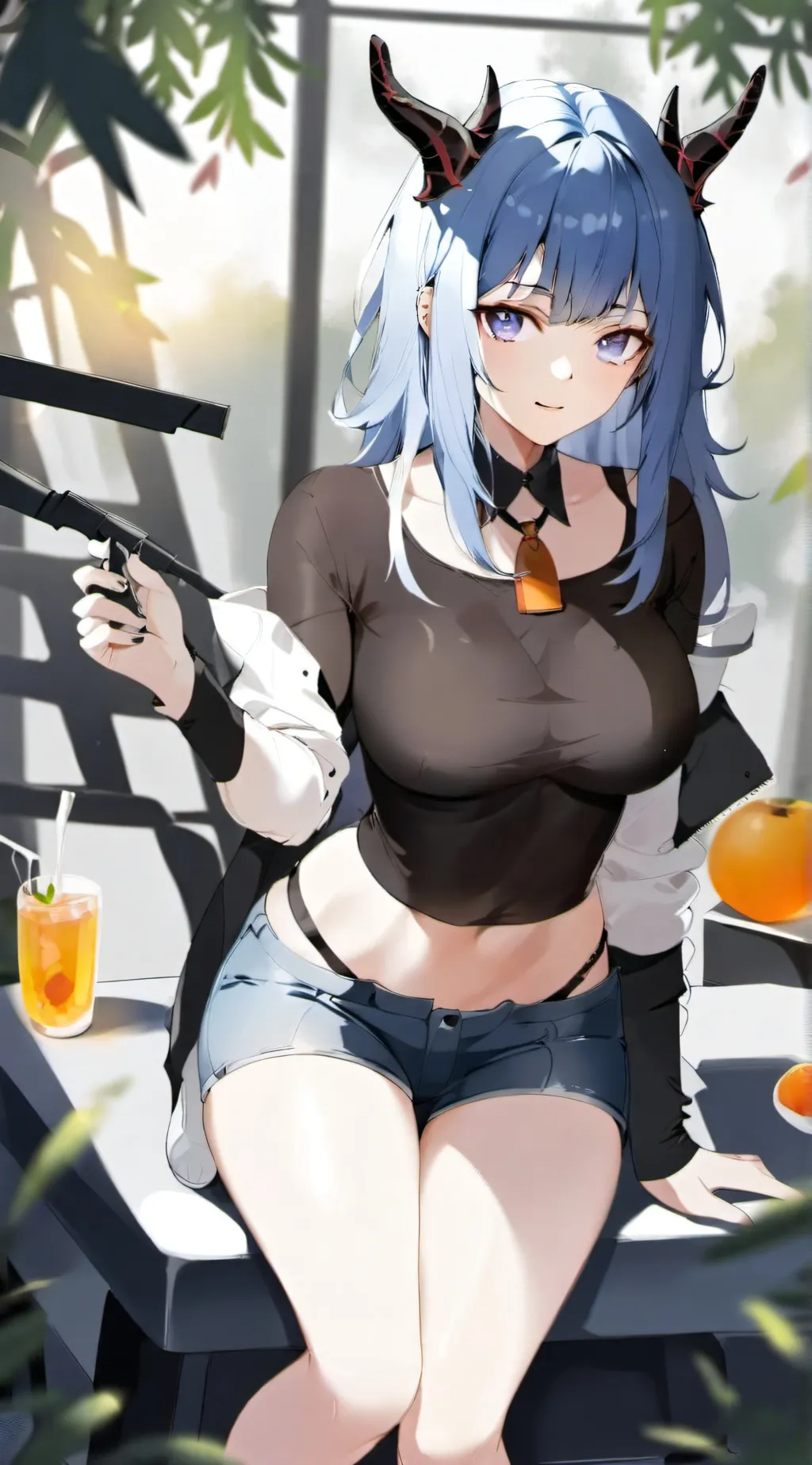 ai character: Aria background