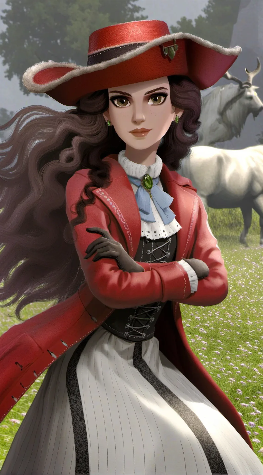 ai character: carman SanDiego background