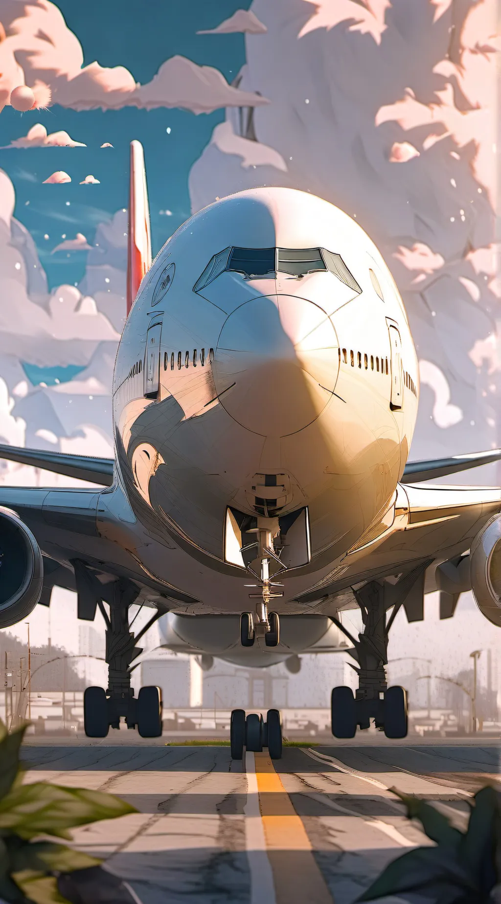 ai character: airline747 background