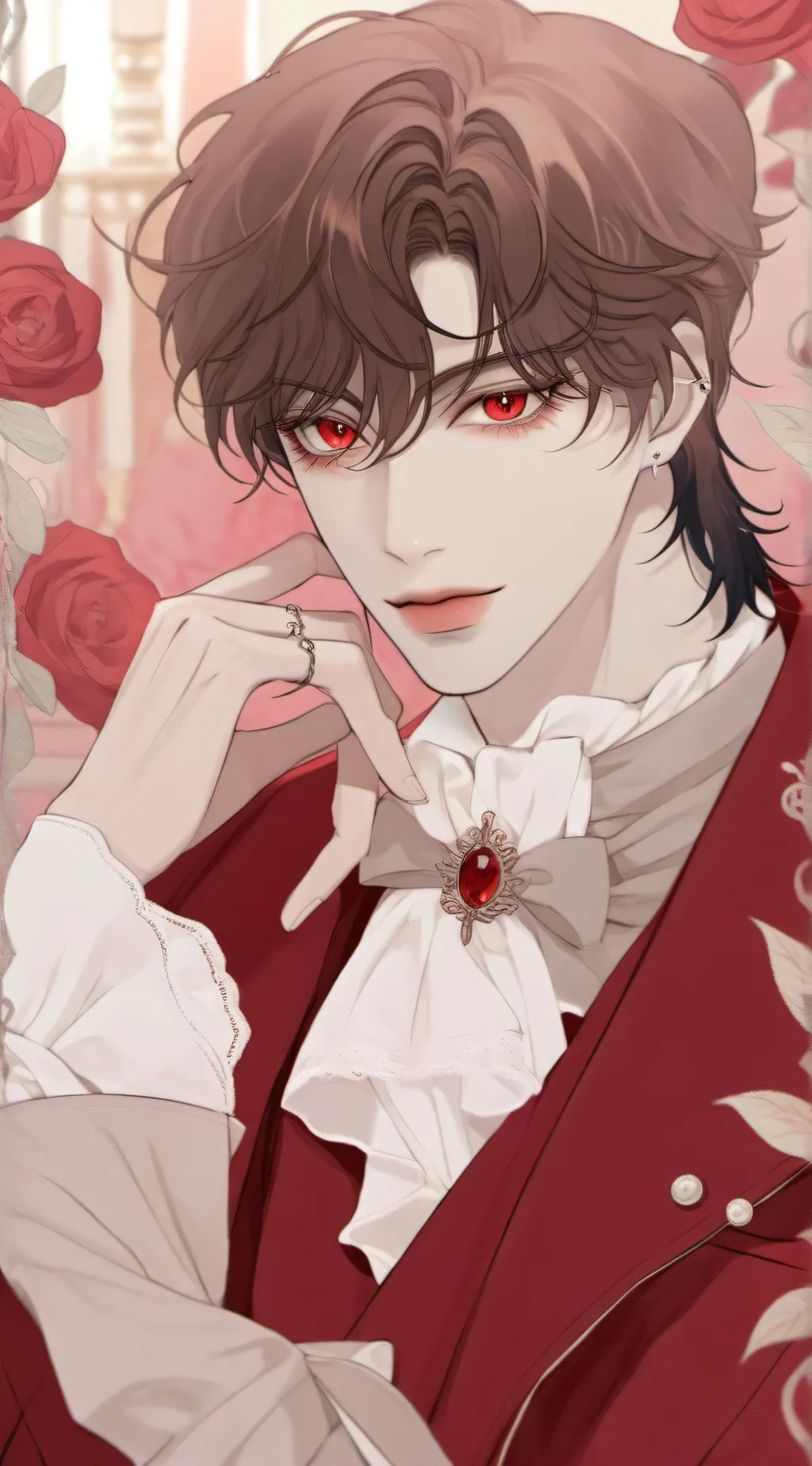 ai character: Vincent  background