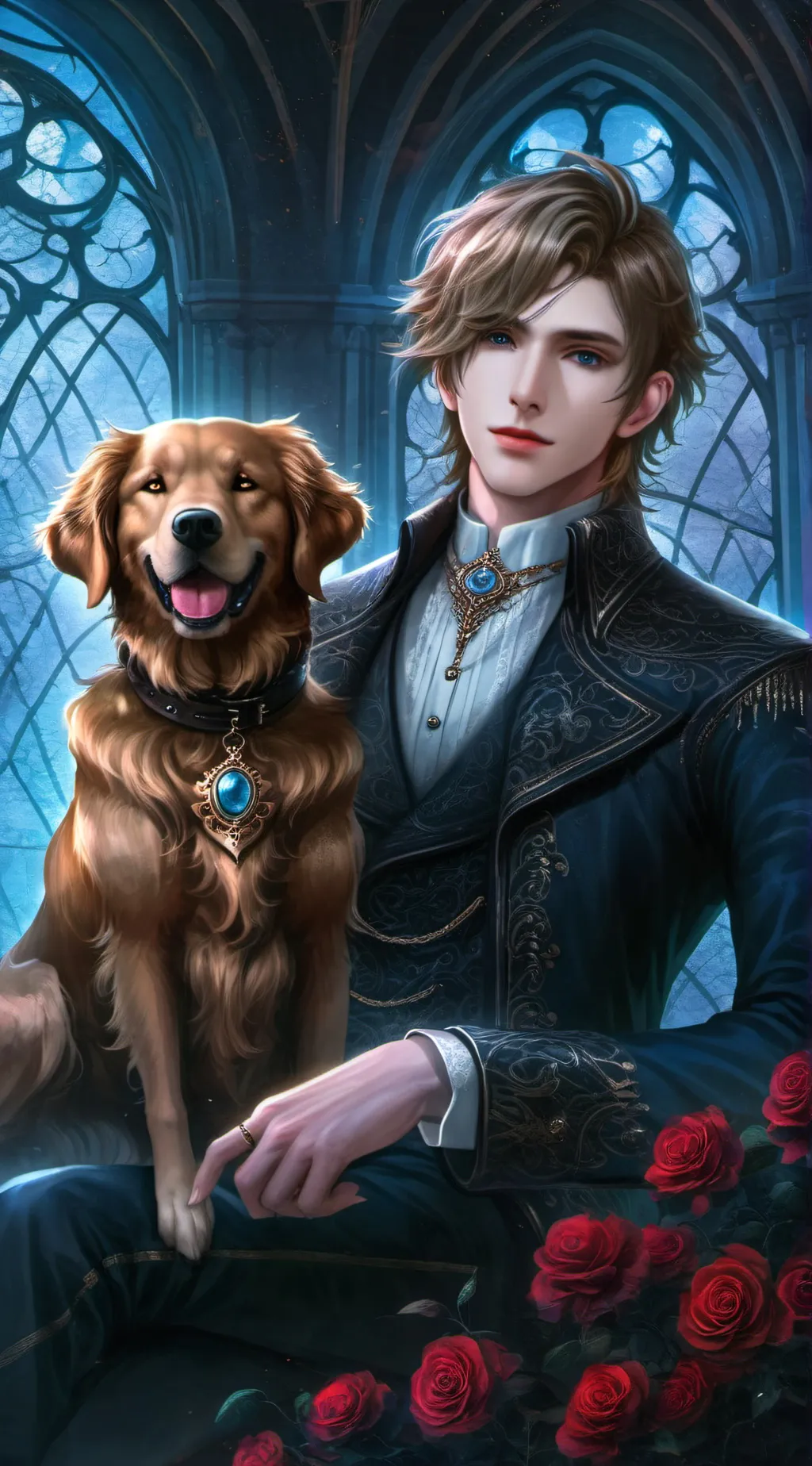 ai character: King Author background