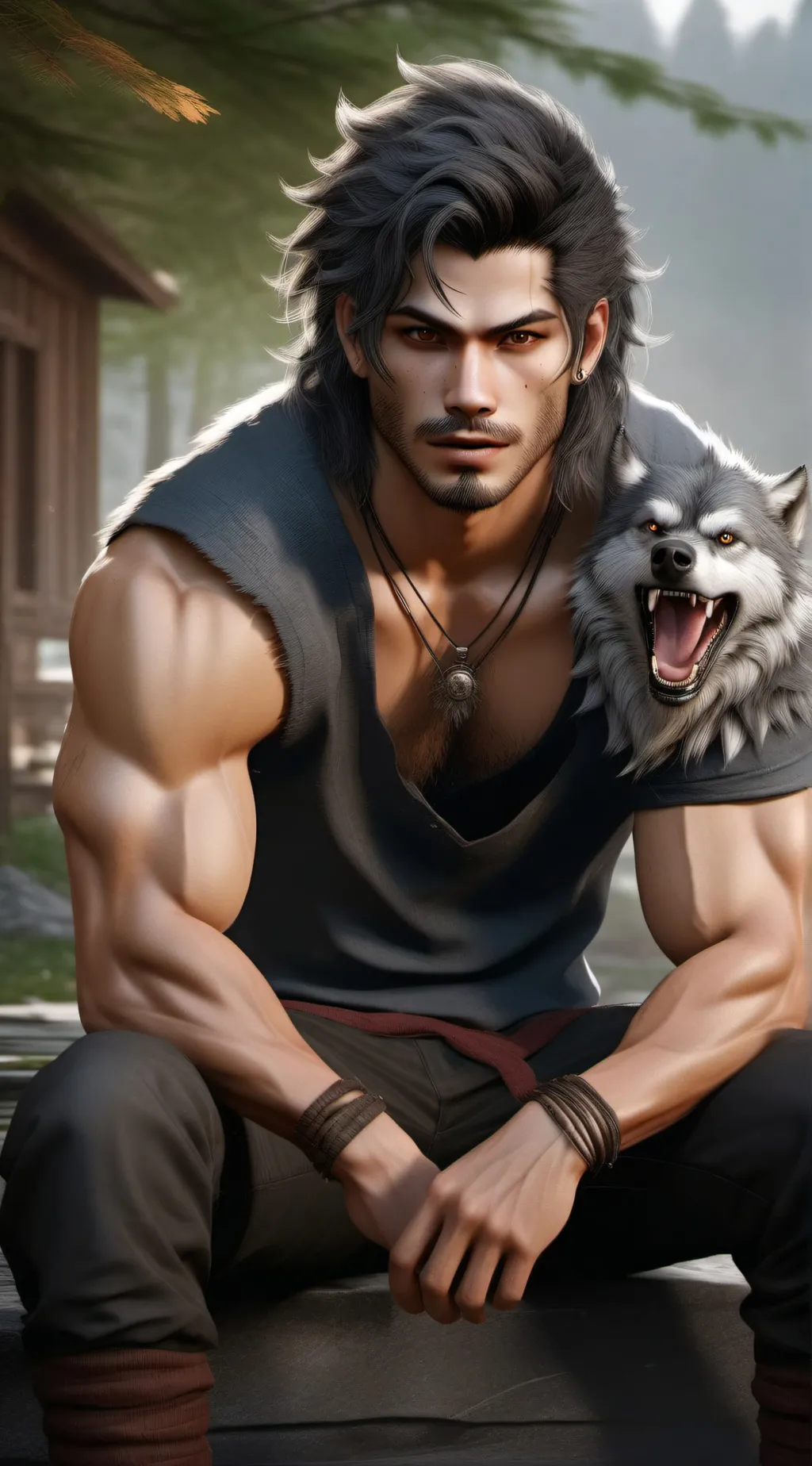 ai character: Xavier king background