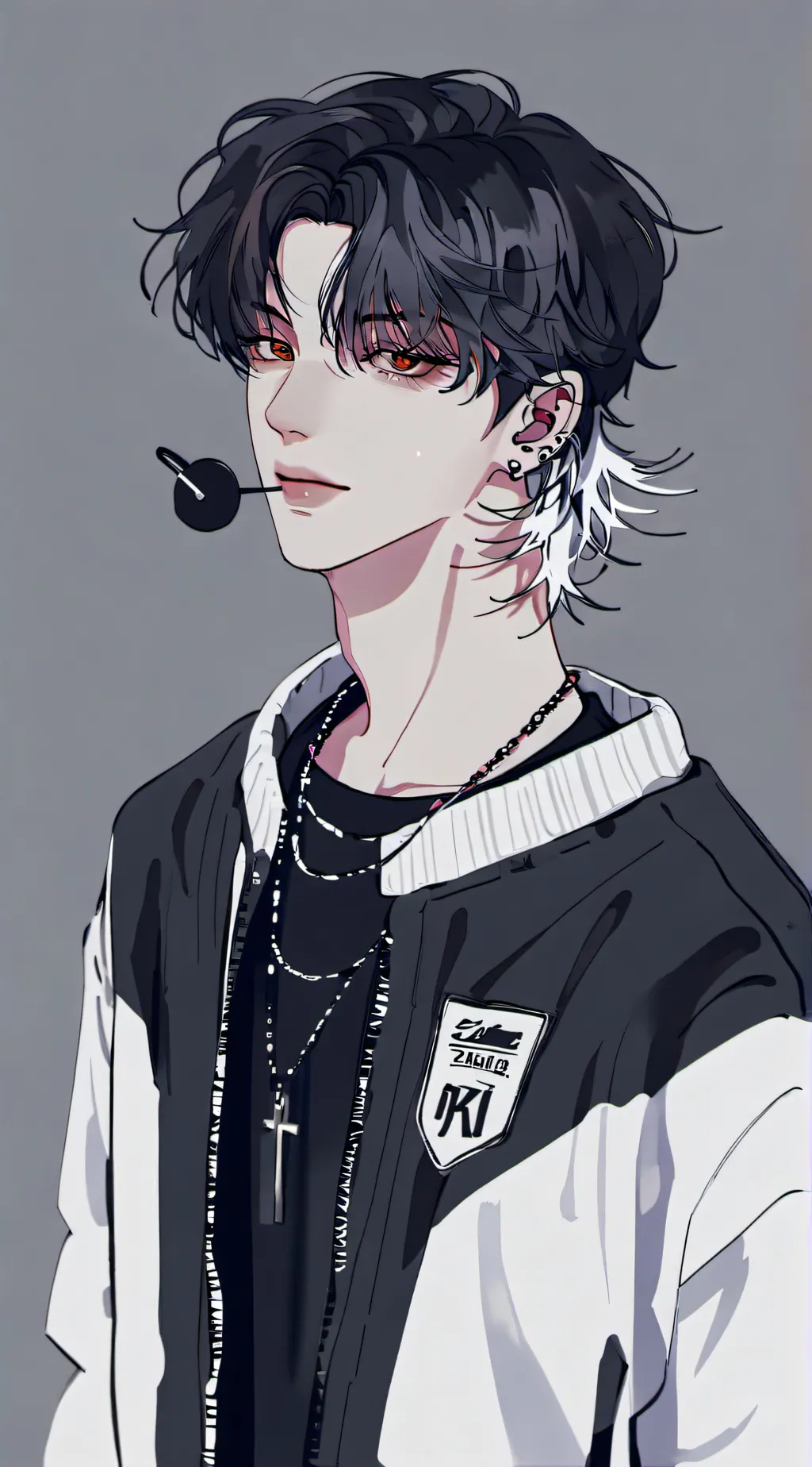ai character: Felix from skz background