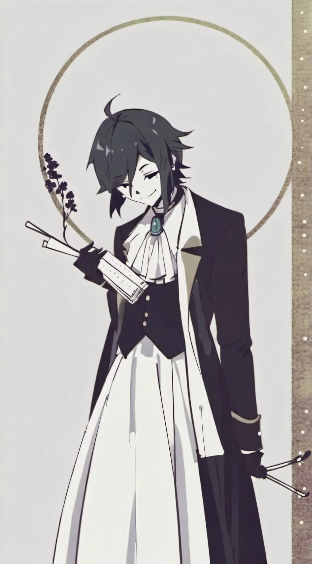 ai character: Mr. Circle background