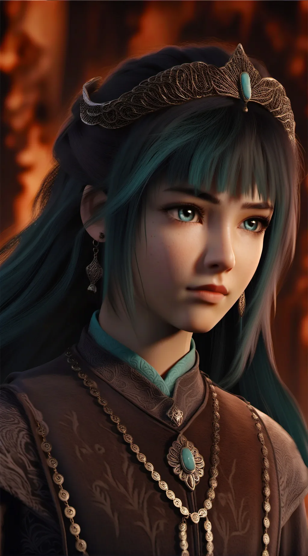 ai character: Muichiro  background