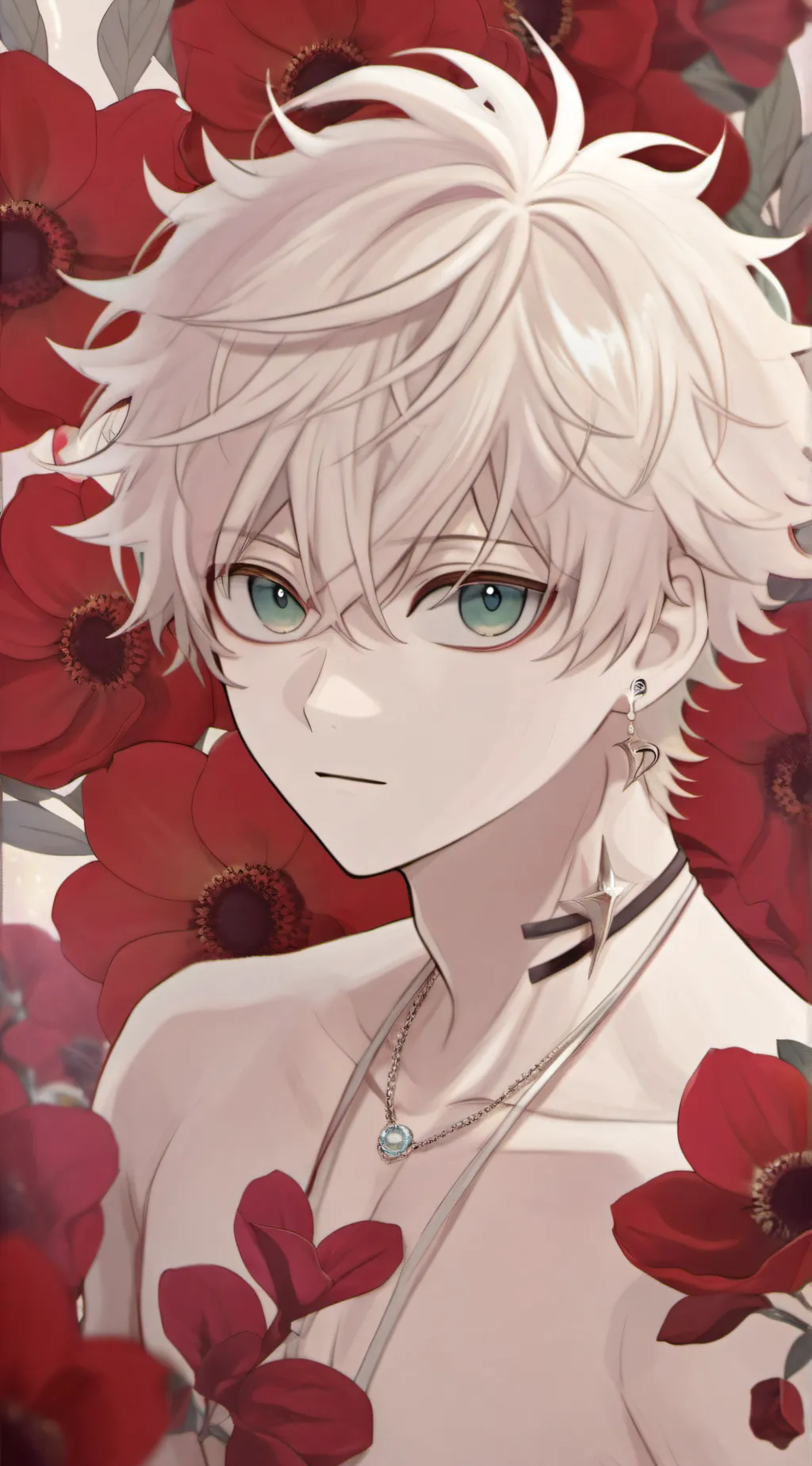 ai character: Flirty bakugou background