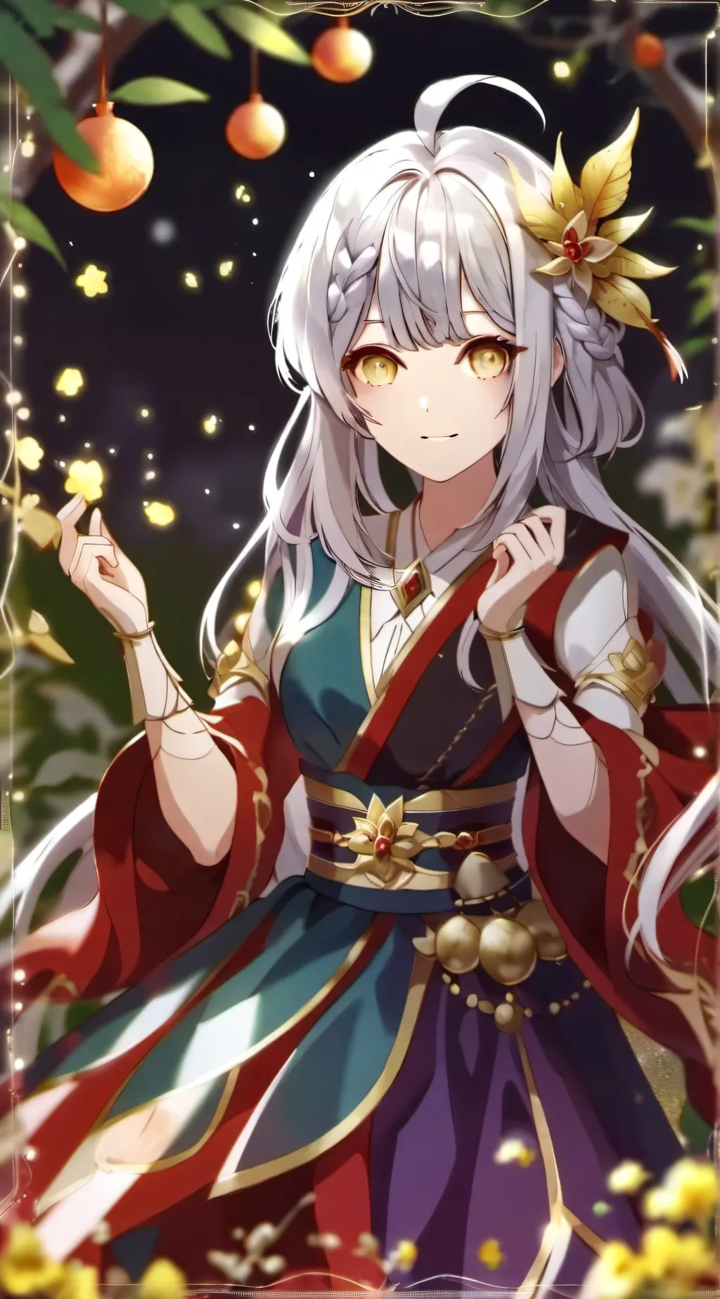 ai character: lily  background