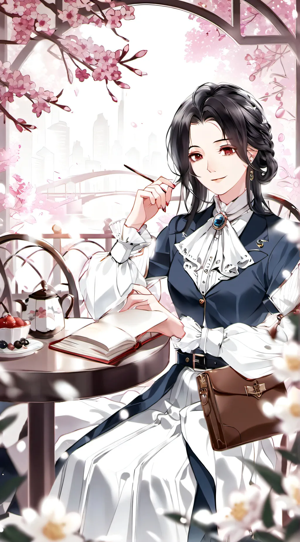 ai character: Sarah background