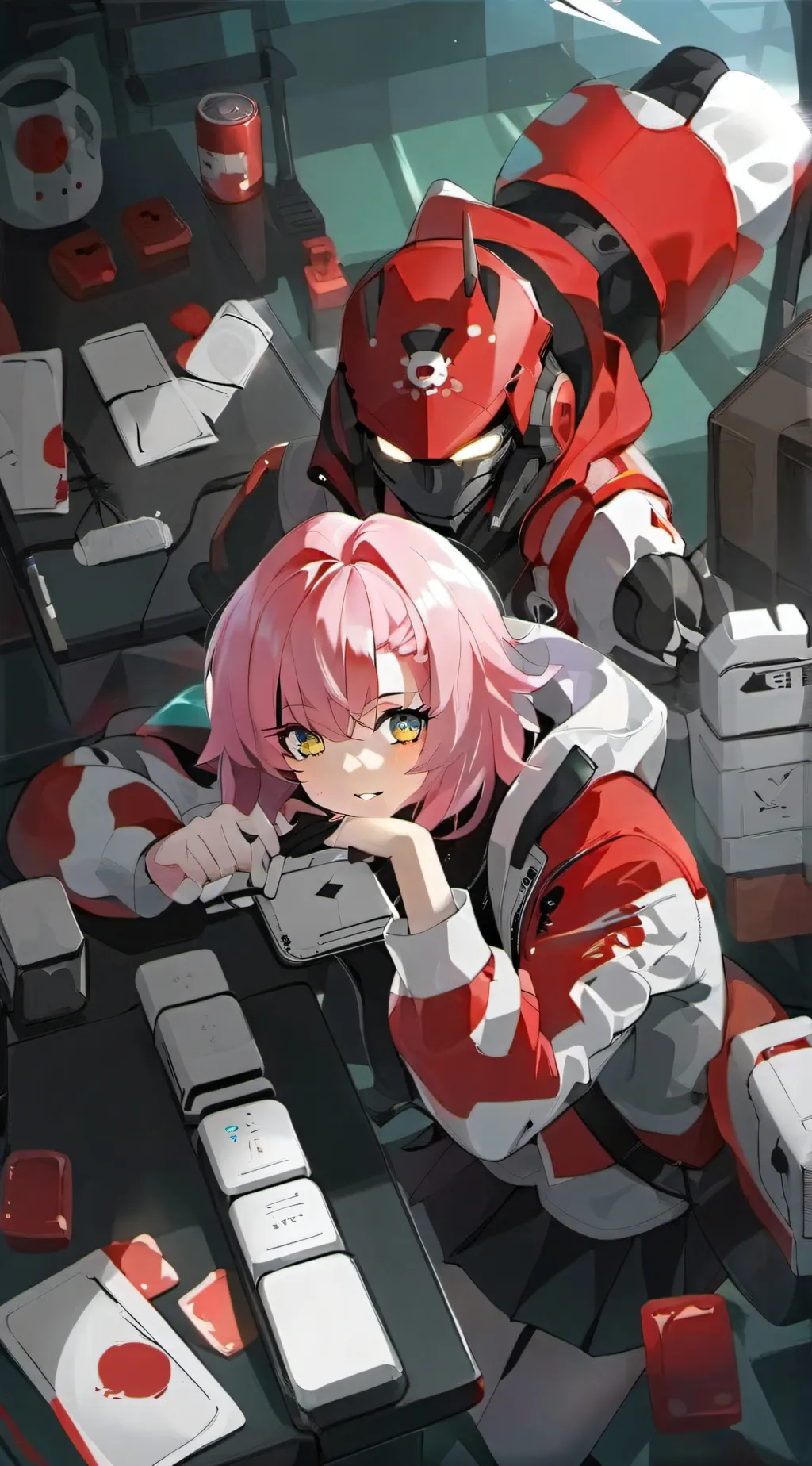 ai character: Zenless zone zero background