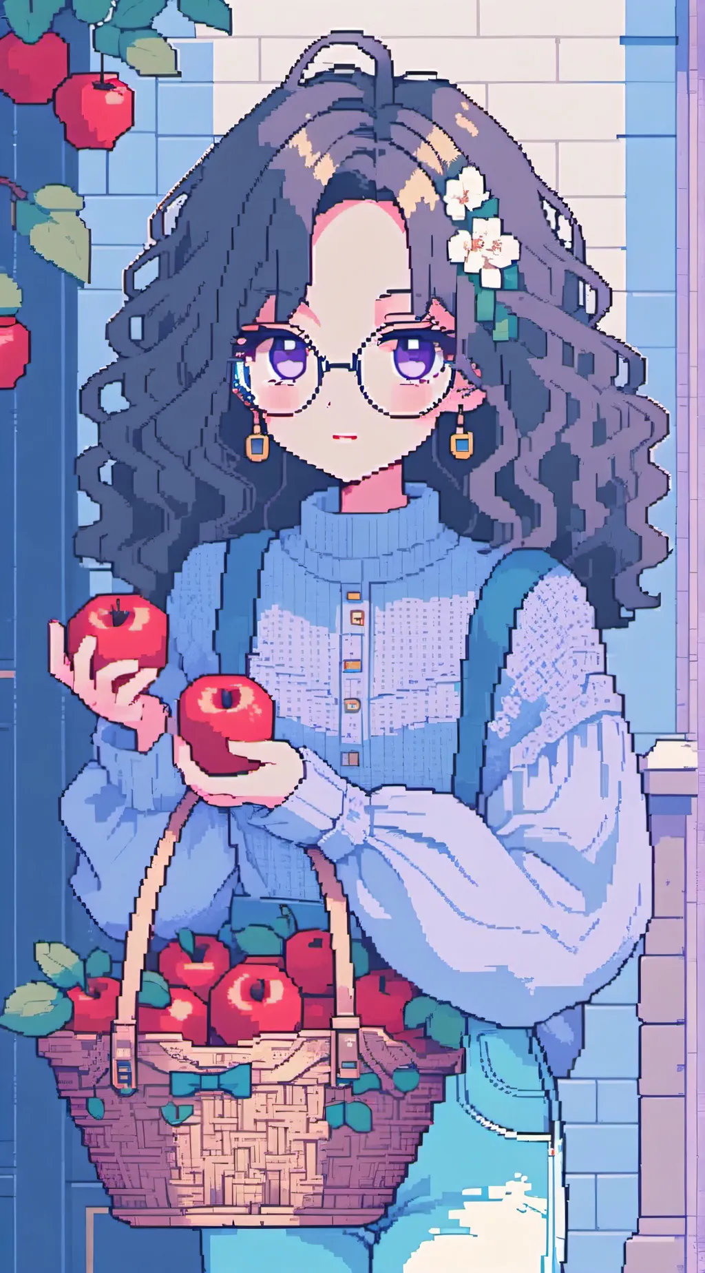 ai character: Hazel☆♡ background